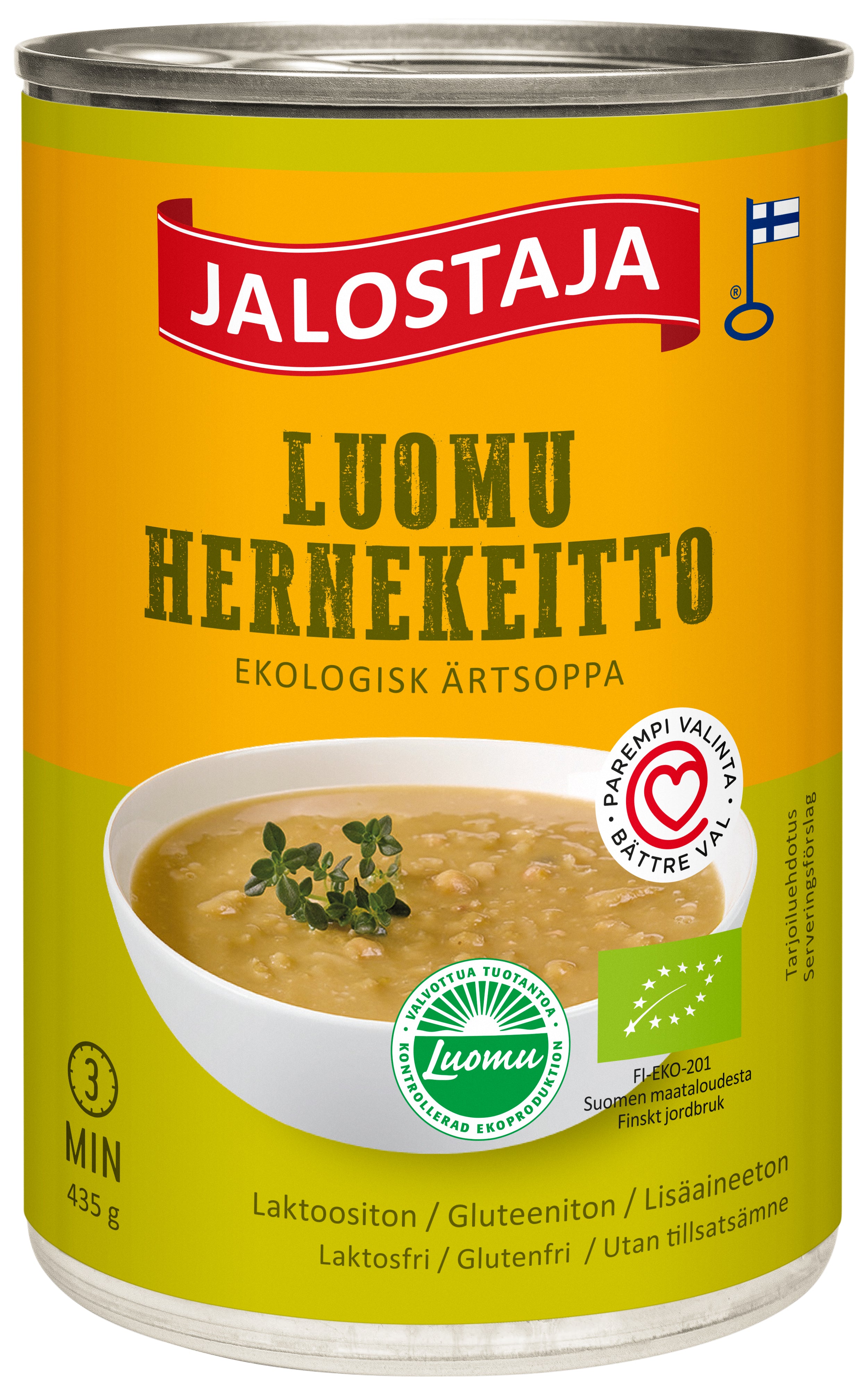 Jalostaja Luomu hernekeitto 435 g