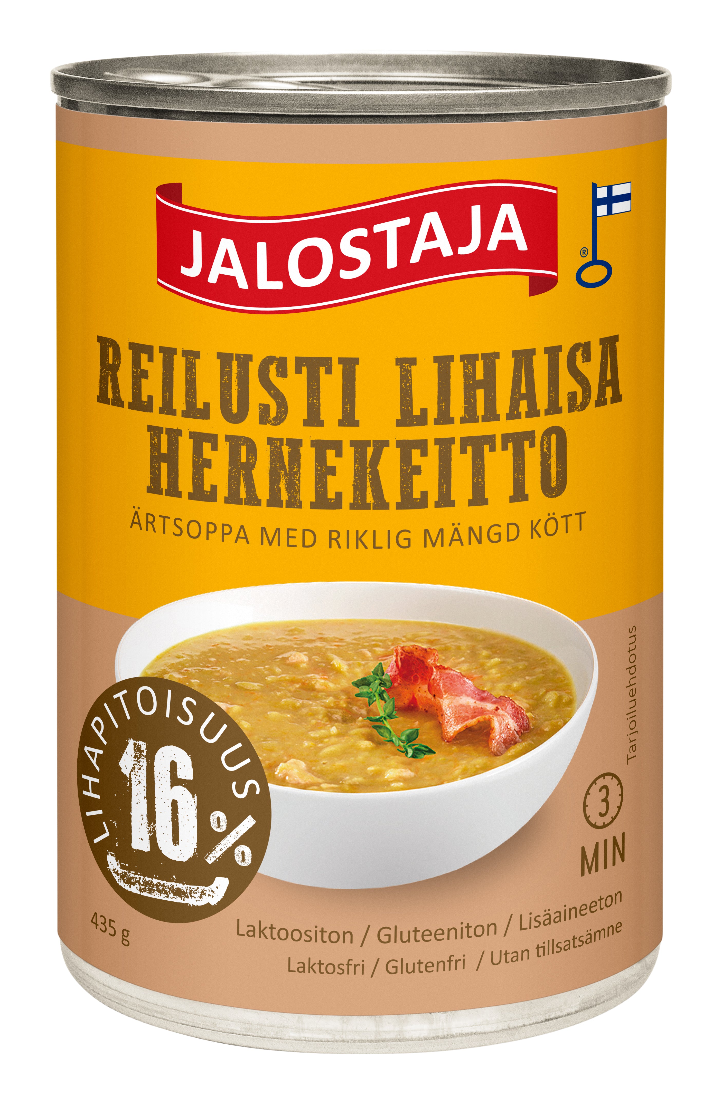 Jalostaja  reilusti lihaisa hernekeitto 435g