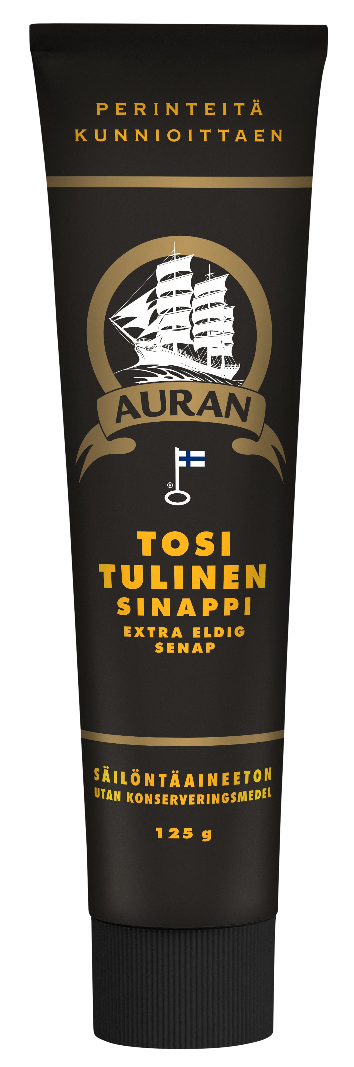Auran Tosi tulinen sinappi 125g