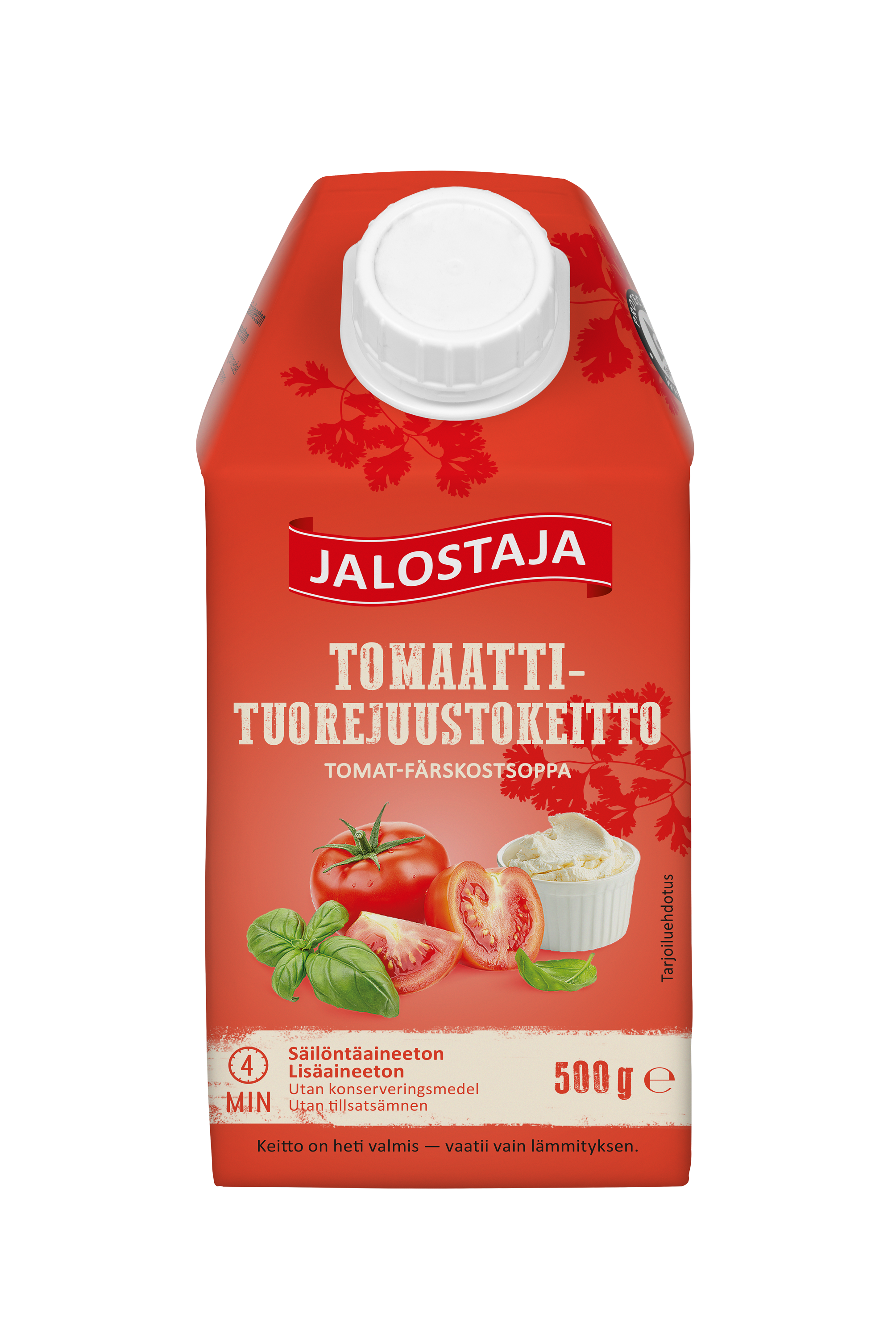 Jalostaja Tomaatti-tuorejuustokeitto 500 g