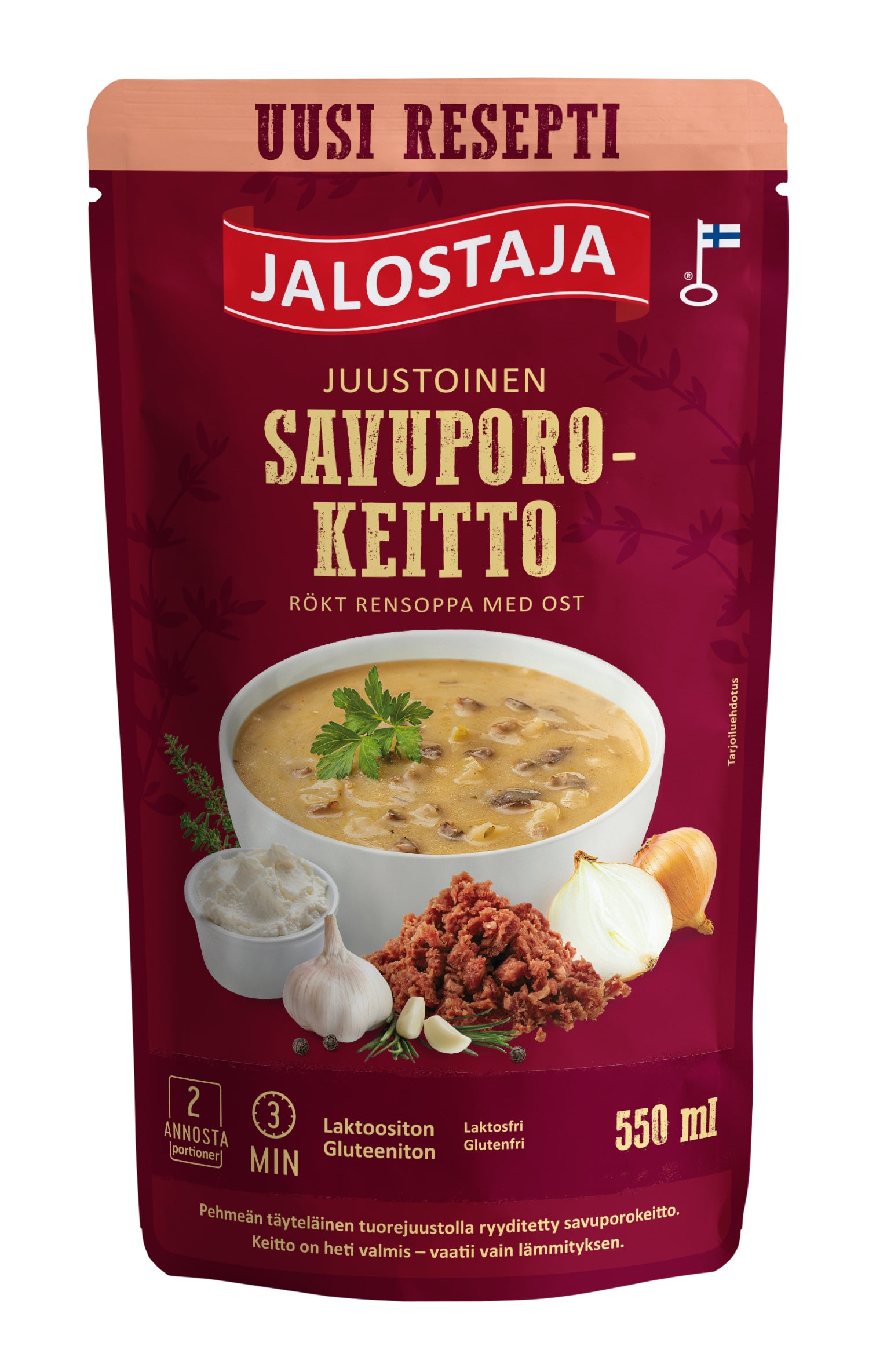 Jalostaja Juustoinen savuporokeitto 550 ml