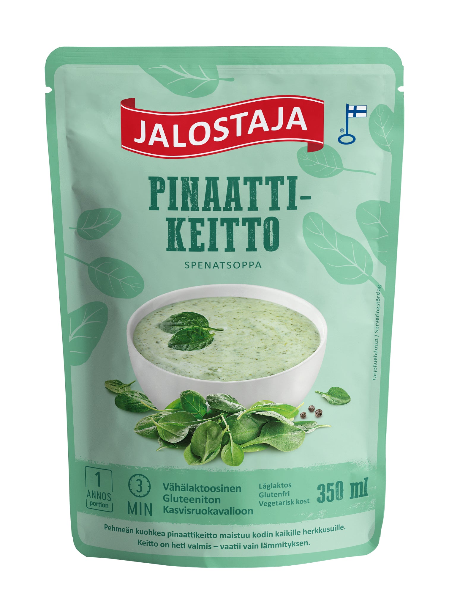 Jalostaja Pinaattikeitto 350 ml