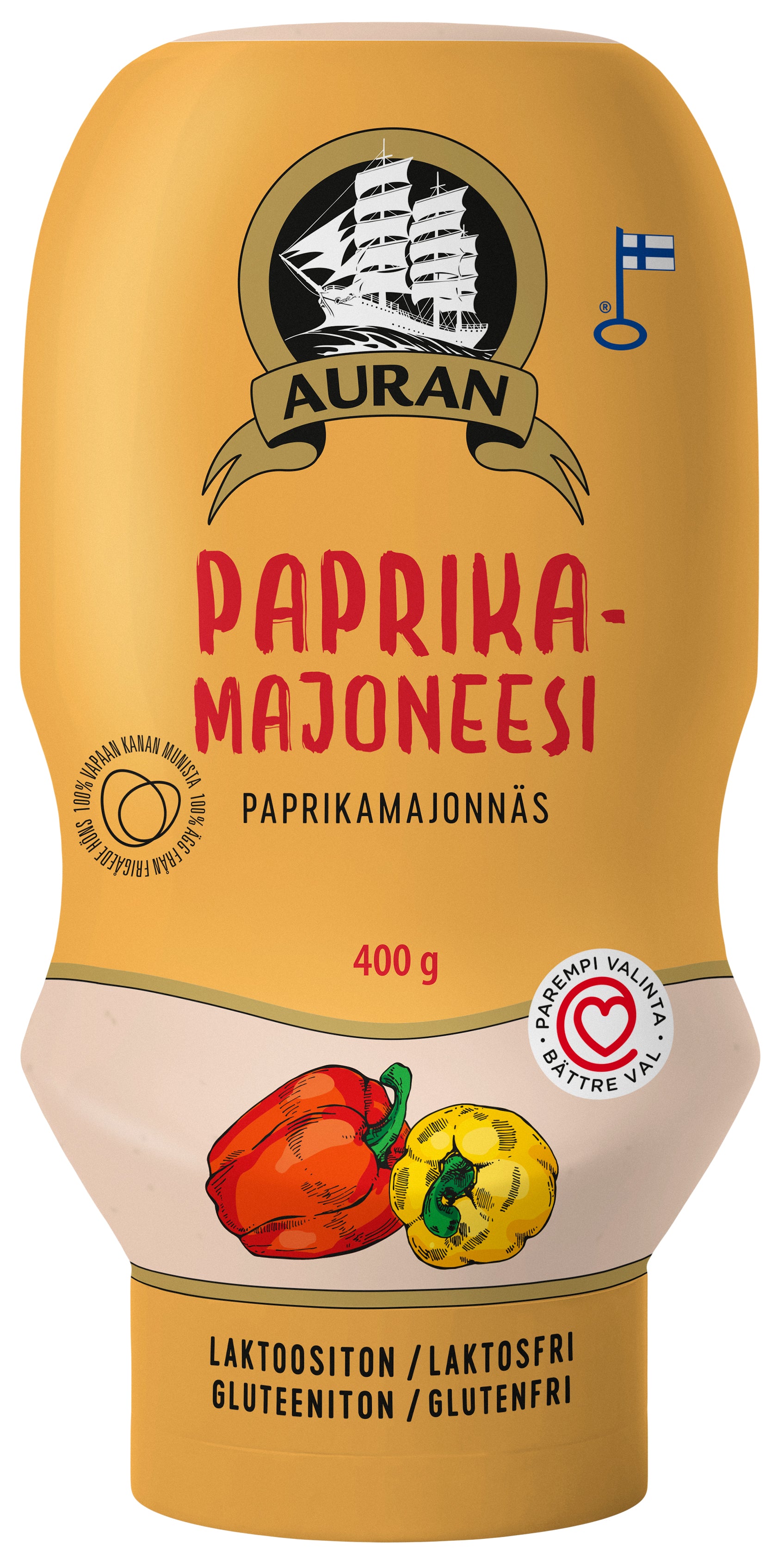 Auran Paprikamajoneesi 400g