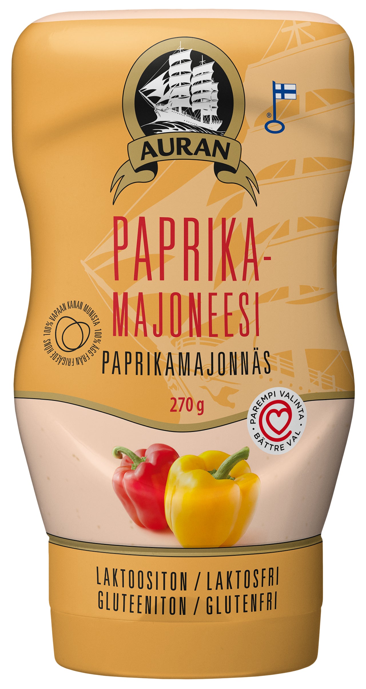 Auran Paprikamajoneesi 270g