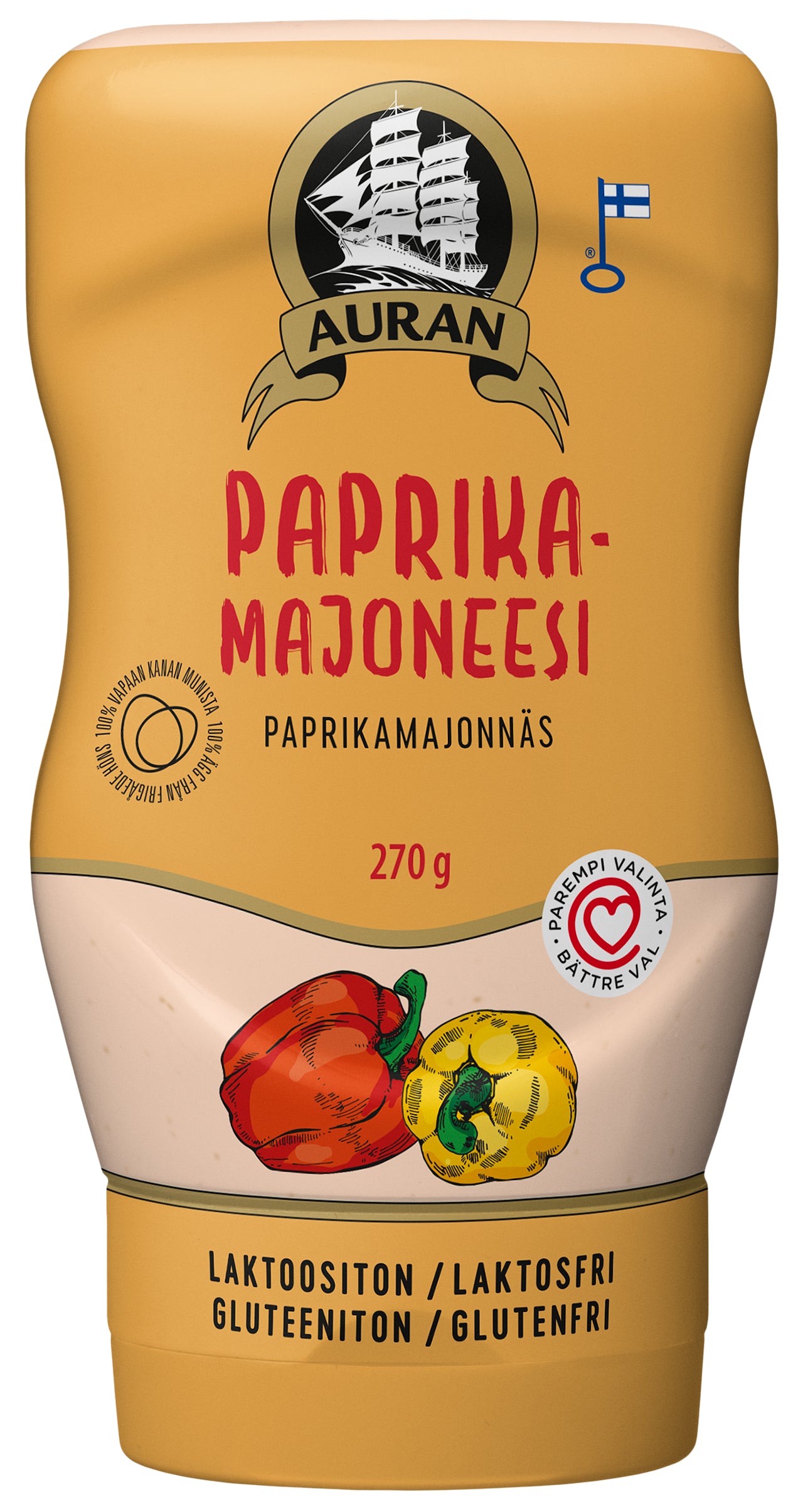 Auran Paprikamajoneesi 270 g