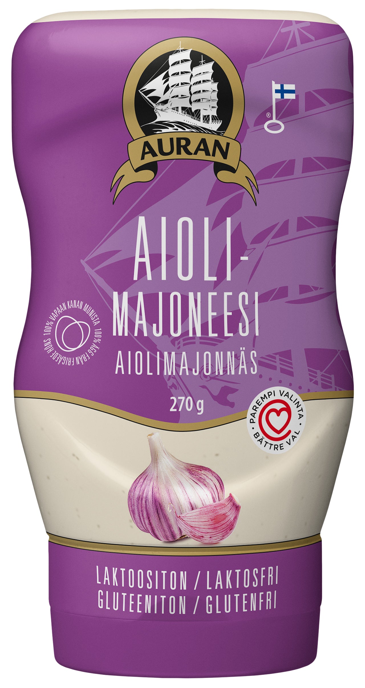 Auran Aiolimajoneesi 270g