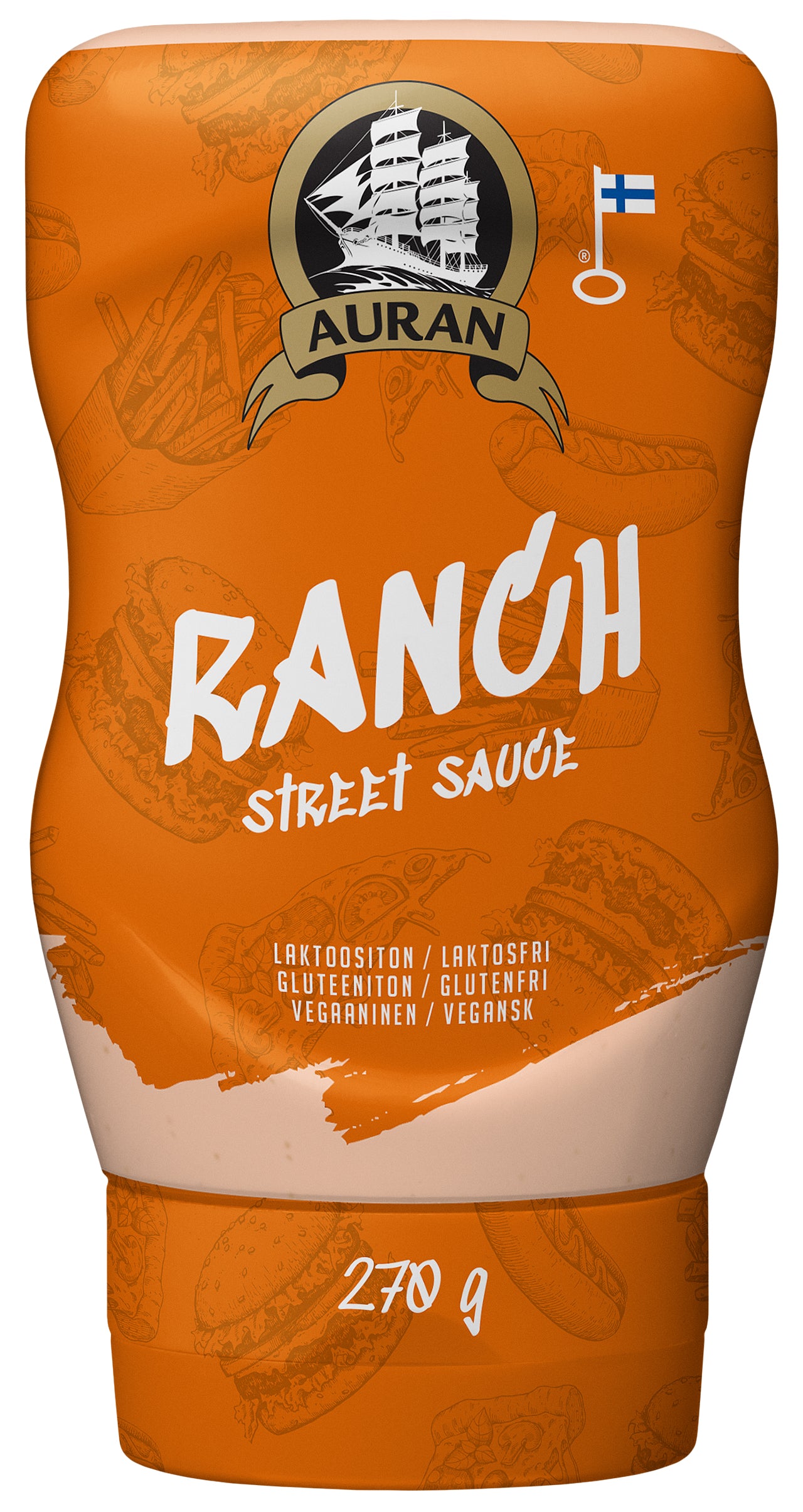 Sauce de rue Auran Ranch 270 g