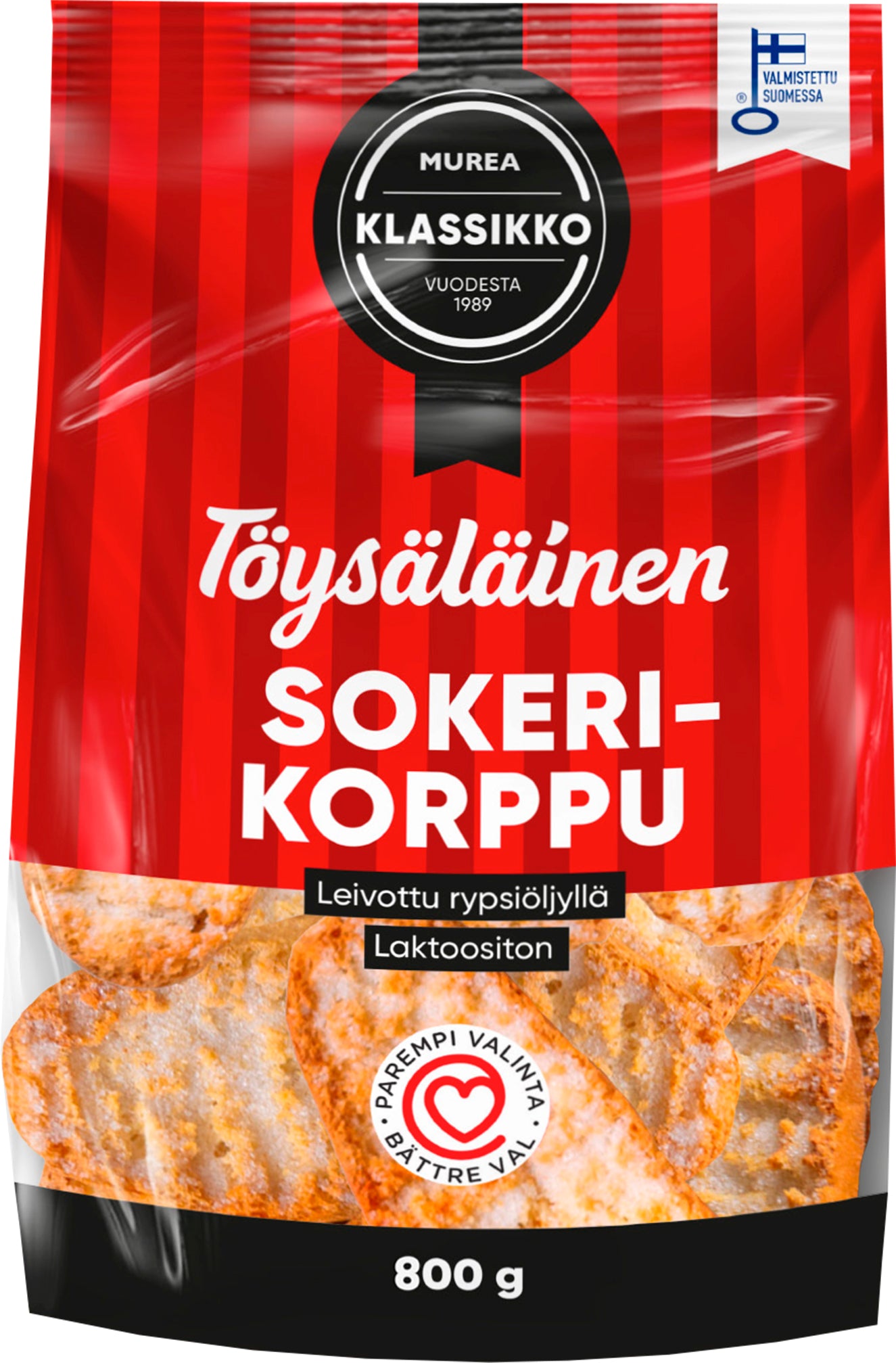 Töysäläinen sokerikorppu 800g