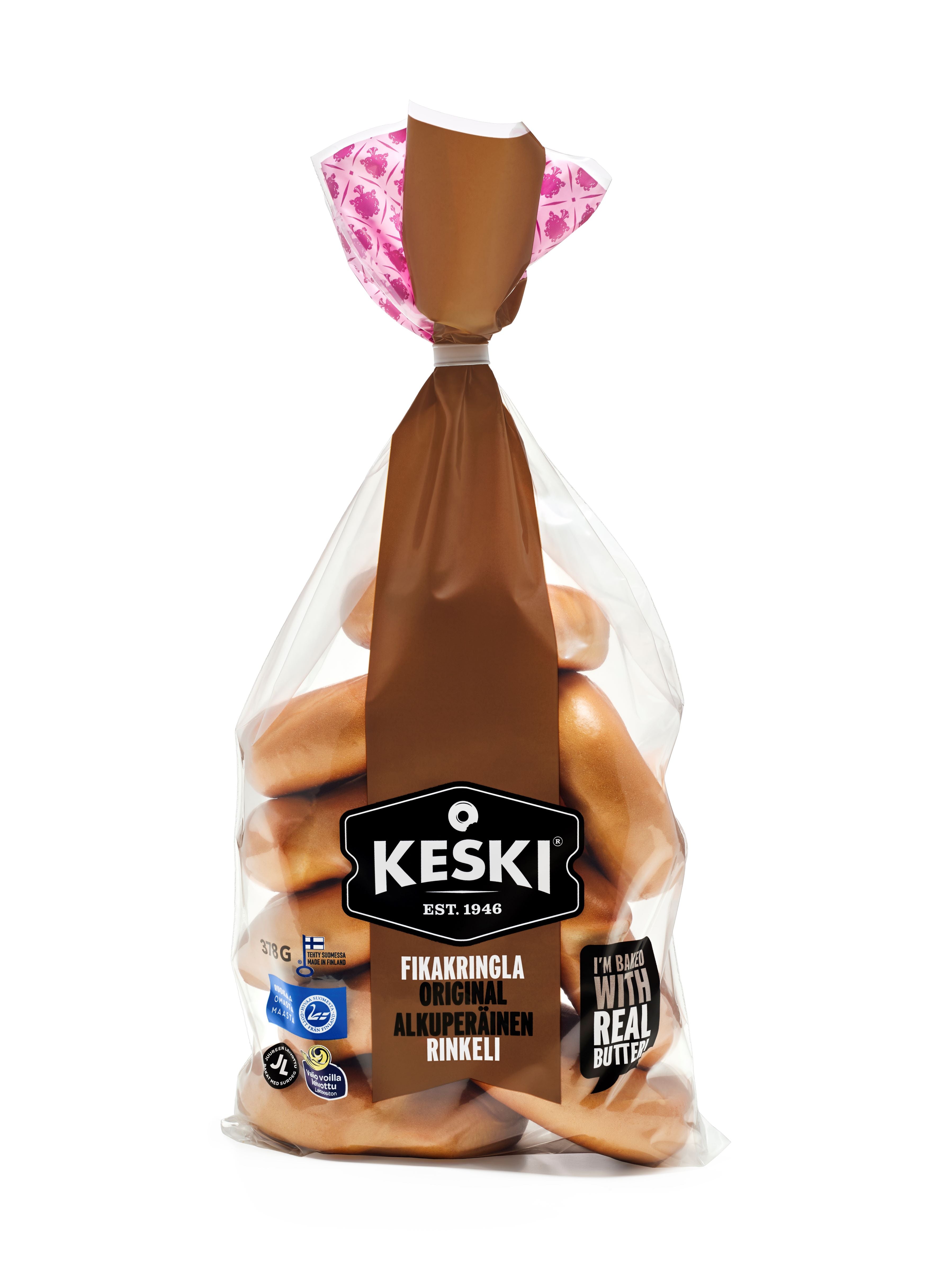 Keski Alkuperäinen Rinkeli 378 g