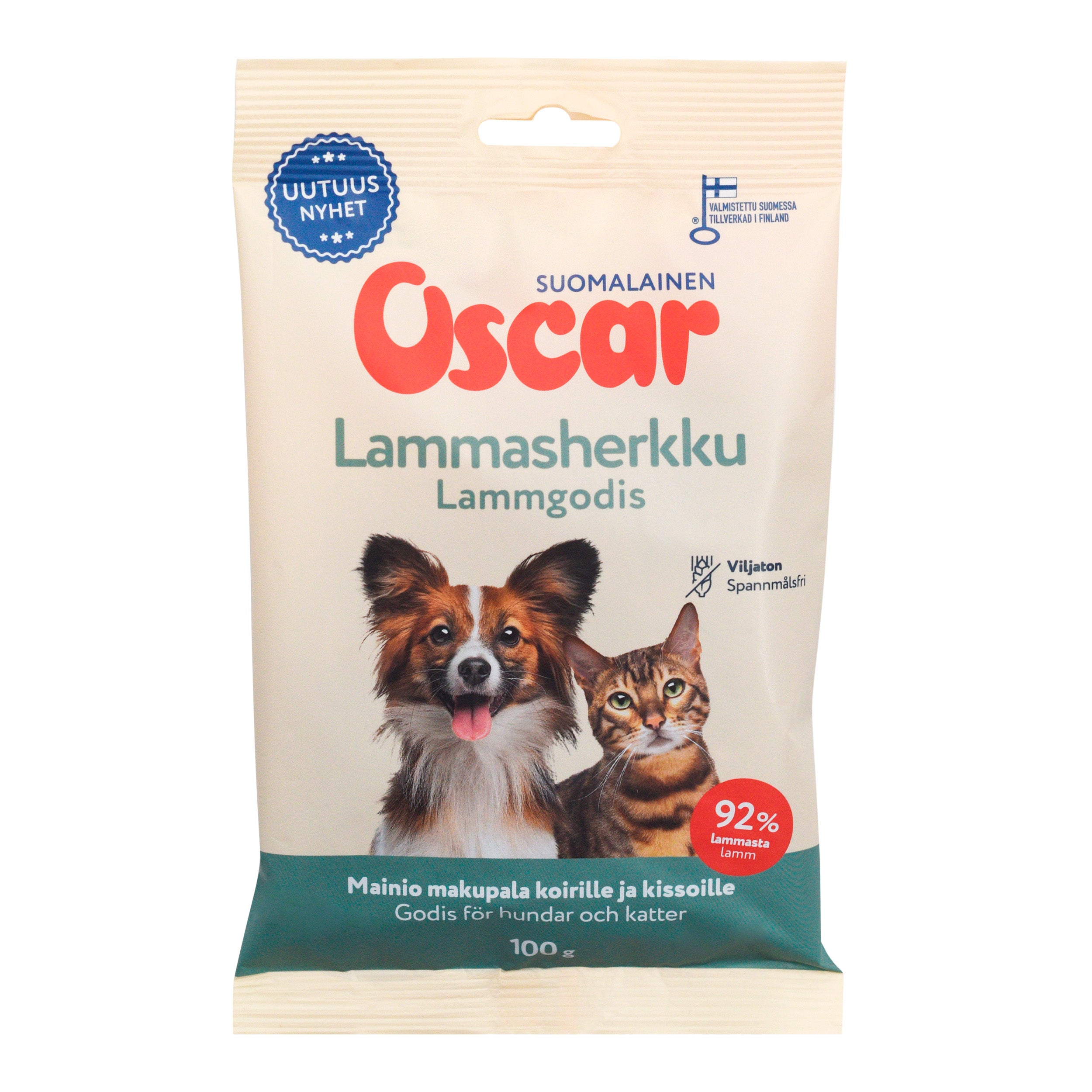 Oscar Lammasherkku koirille 100 g