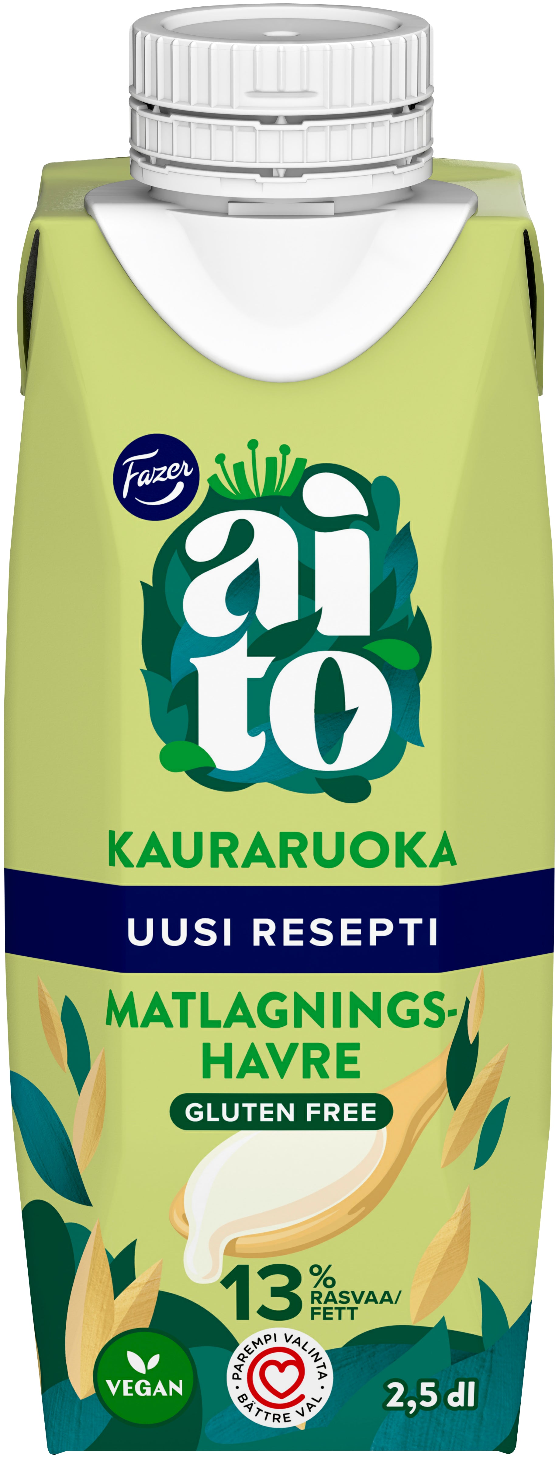 Fazer Aito Kauraruoka 2,5dl kauravalmiste ruoanlaittoon