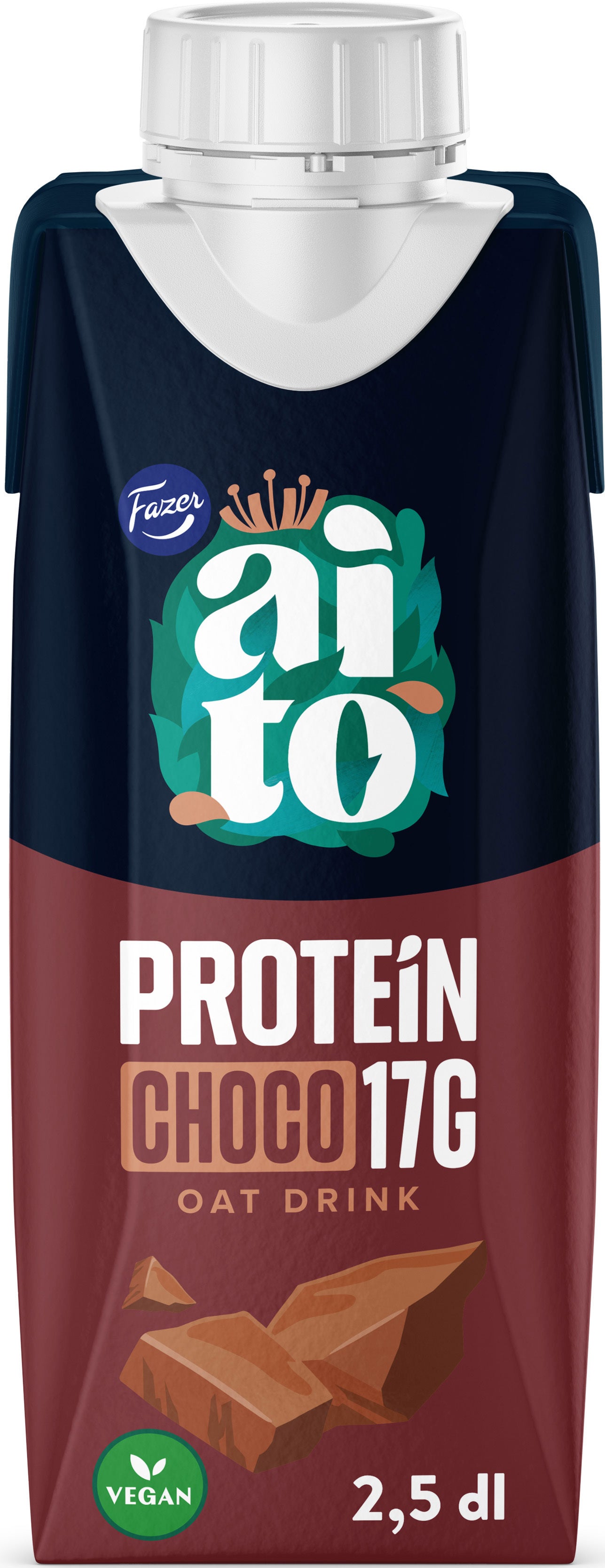 Fazer Aito Proteiinikaurajuoma Choco 2,5dl