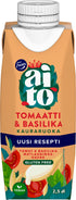 Fazer Aito Kauraruoka Tomaatti &amp; Basilika, gluteeniton kauravalmiste ruoanlaittoon 2,5dl