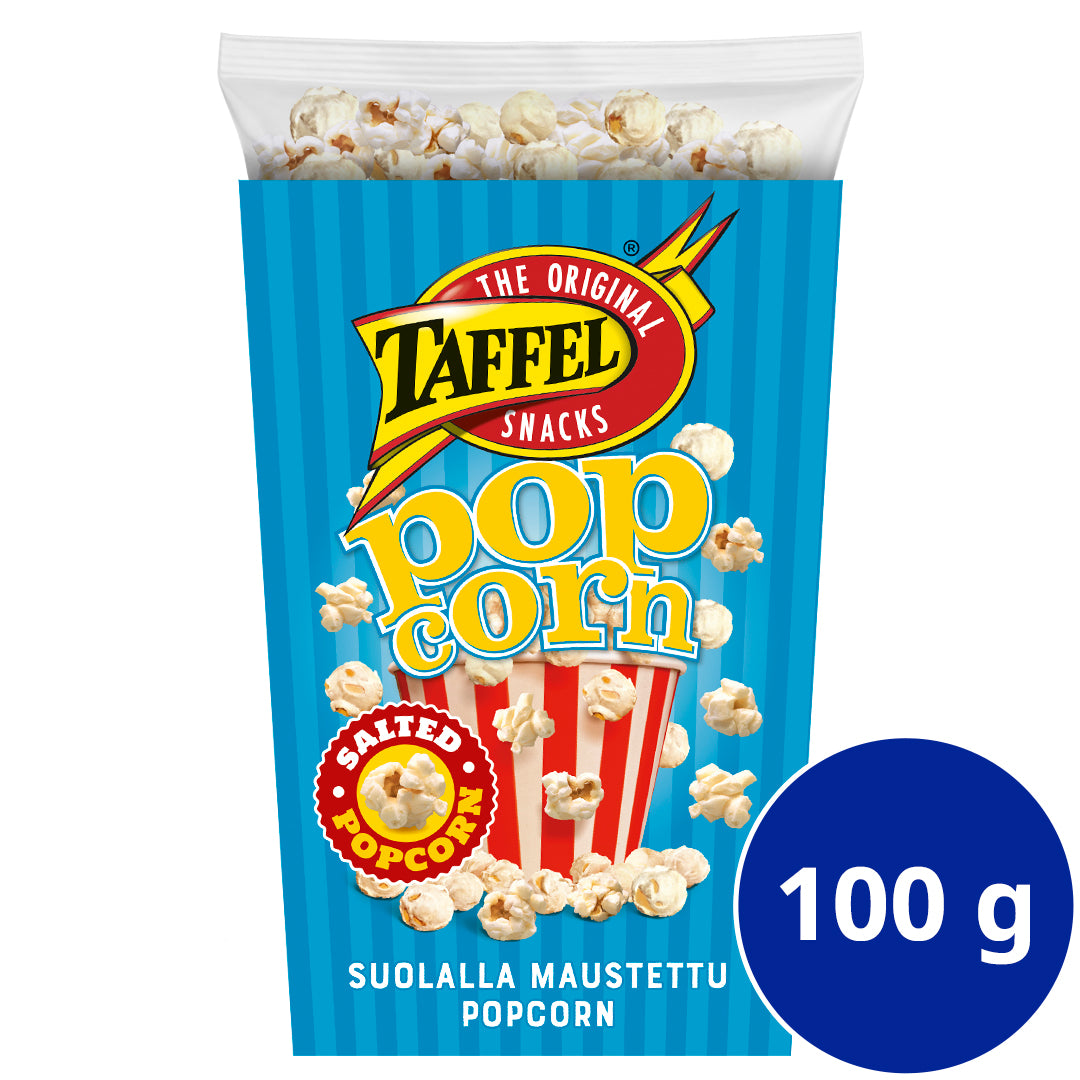 Taffel Popcorn salt maustettu popcorn 100g