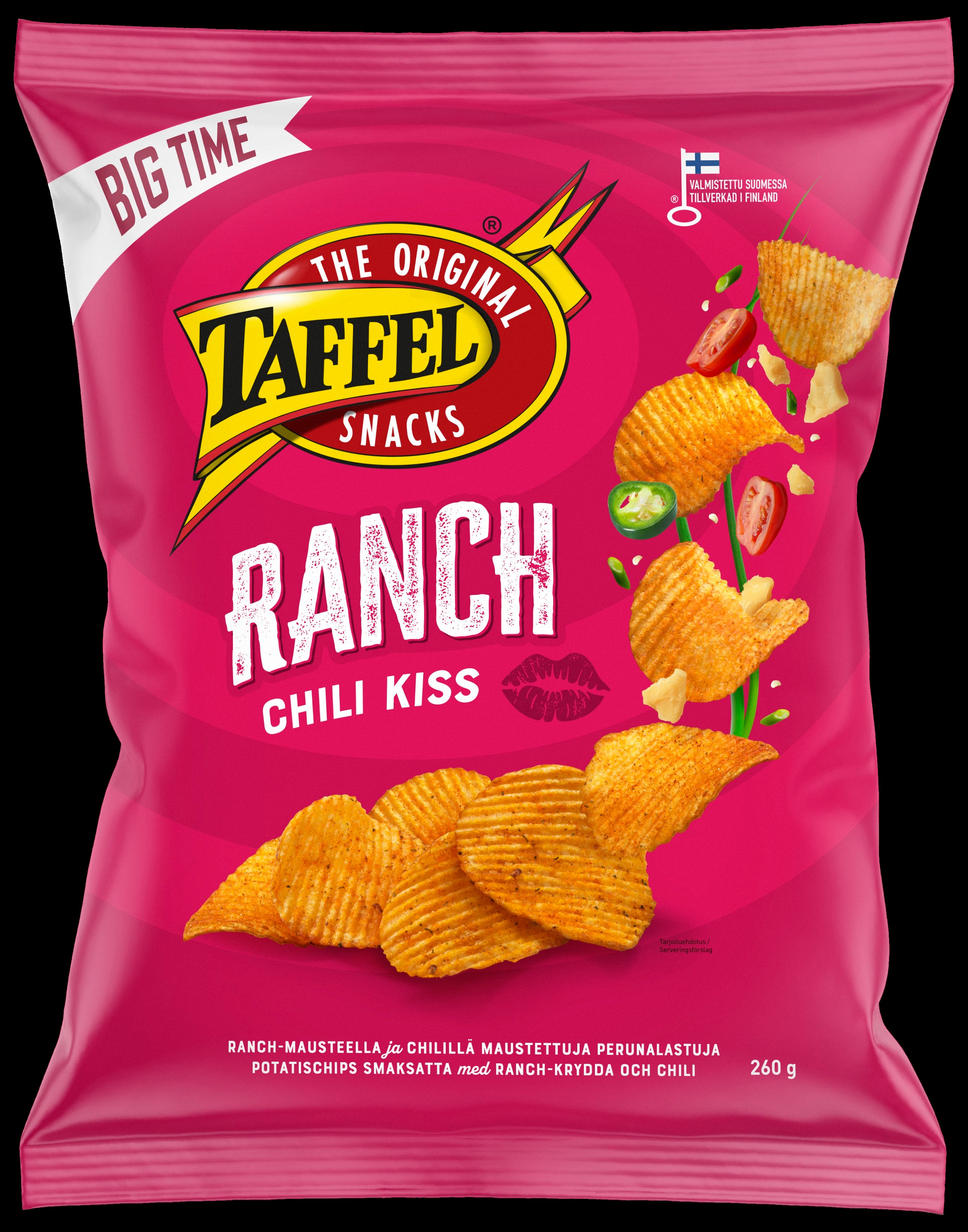 Taffel Ranch & Chili maustettu sipsi 260g