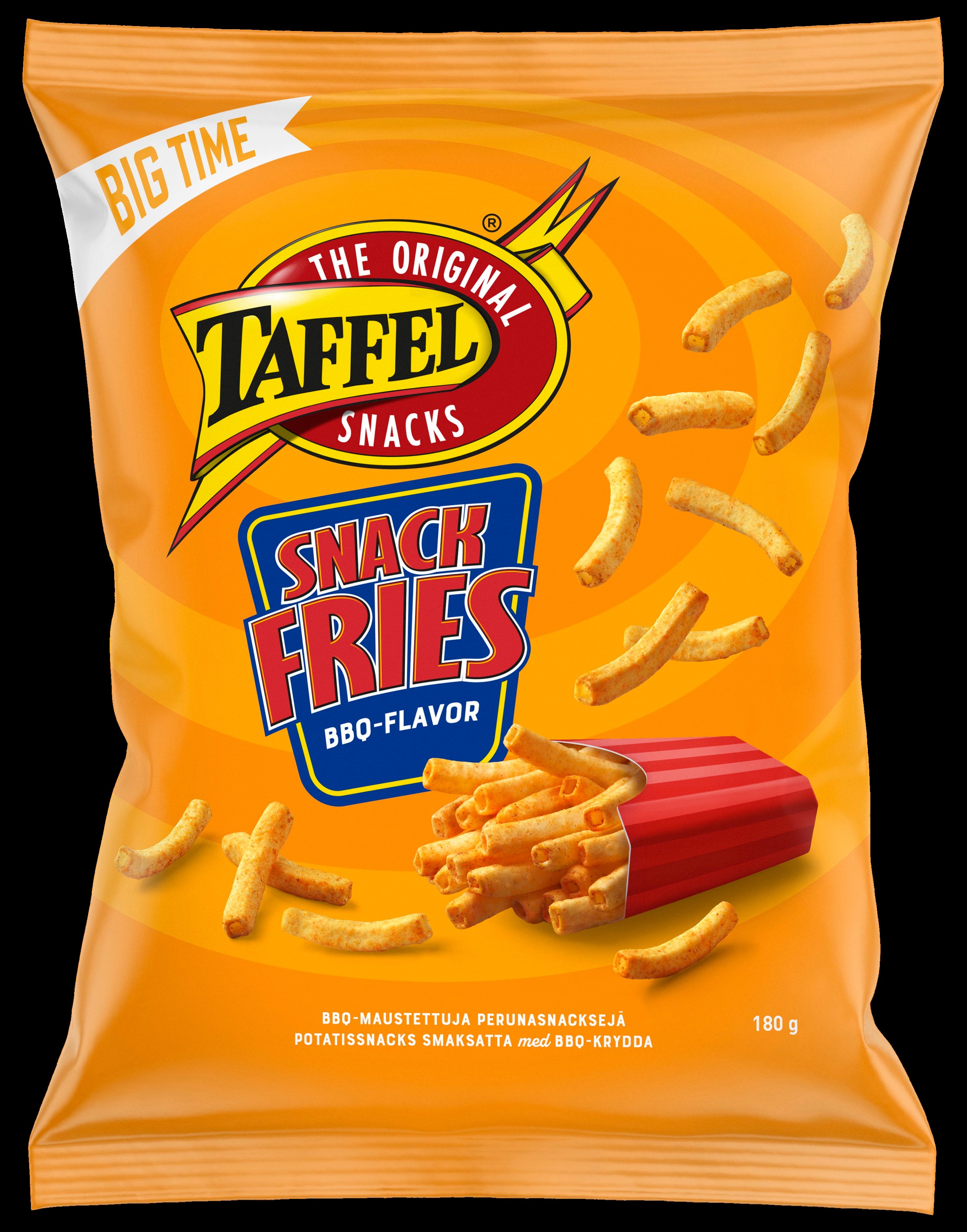 Taffel Snack Fries bbq maustettu sipsi 180g