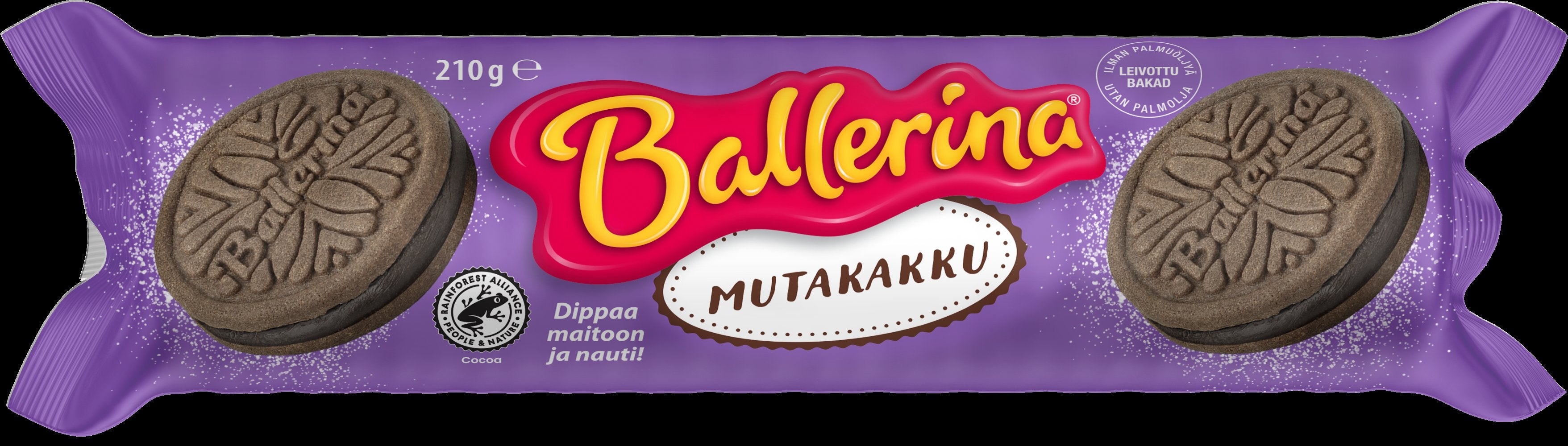 Kantolan Ballerina mutakakku täytekeksi 210g