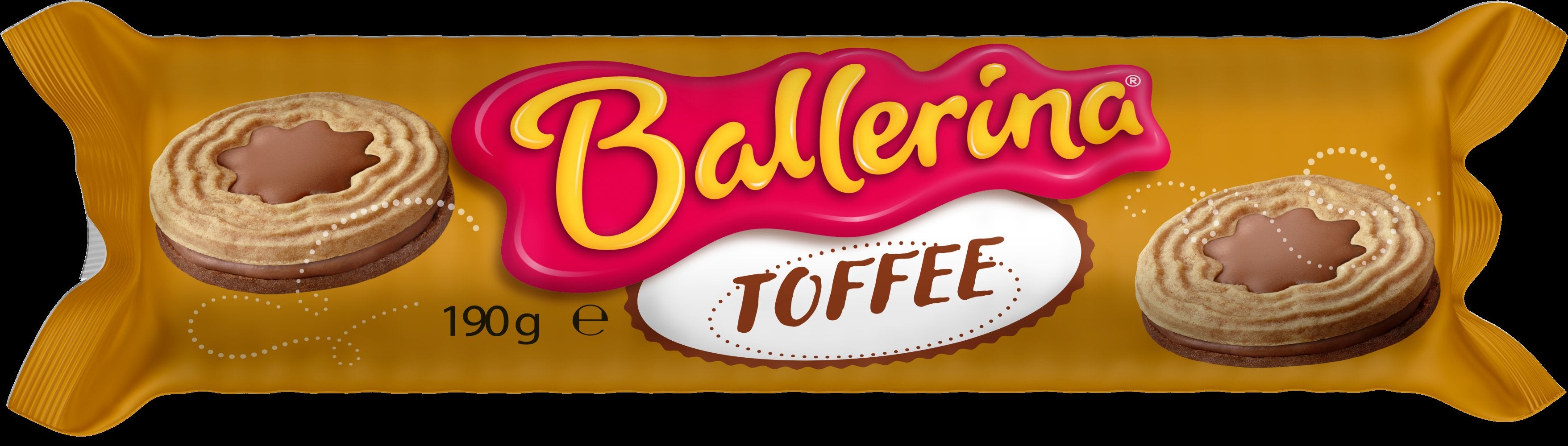 Kantolan Ballerina toffee täytekeksi 190g