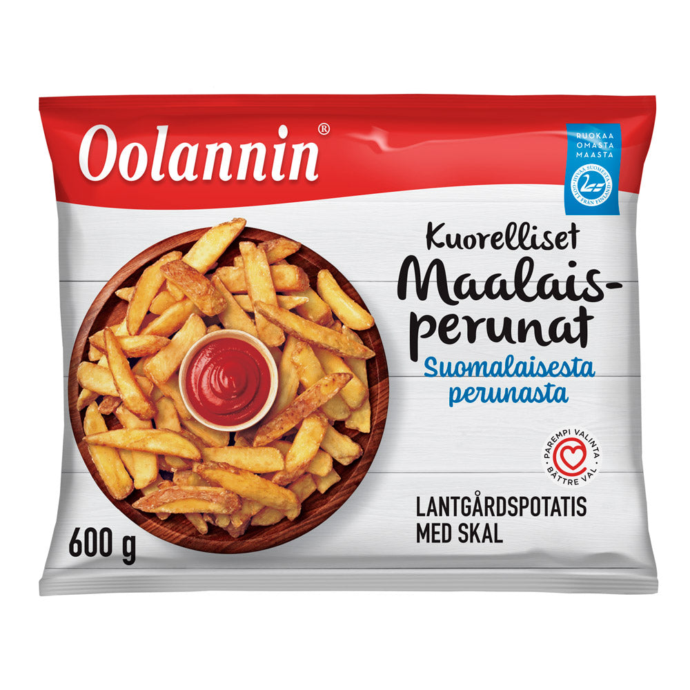 Oolannin kuorelliset maalaisperunat 600g
