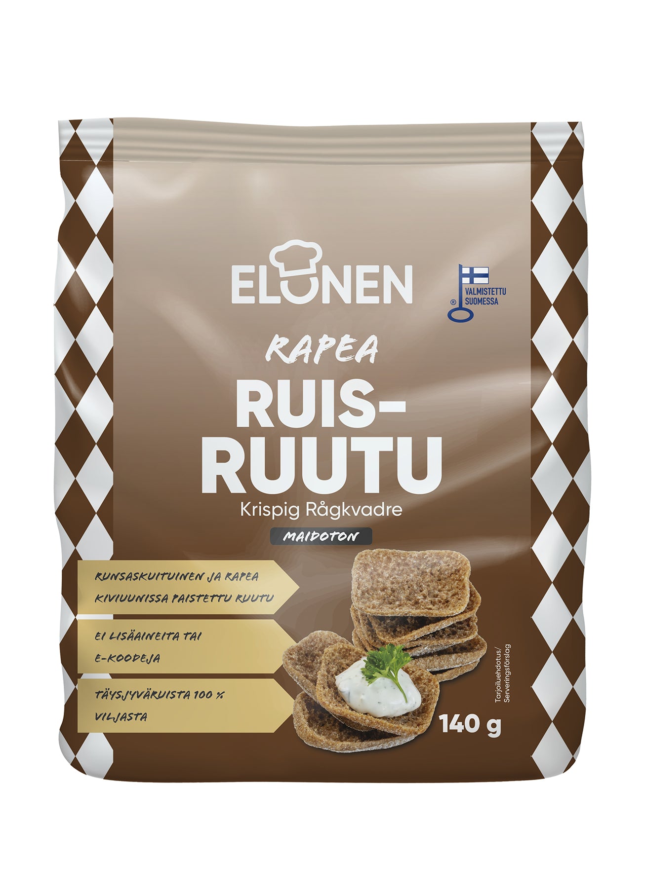 Elonen rapea ruisruutu 140g
