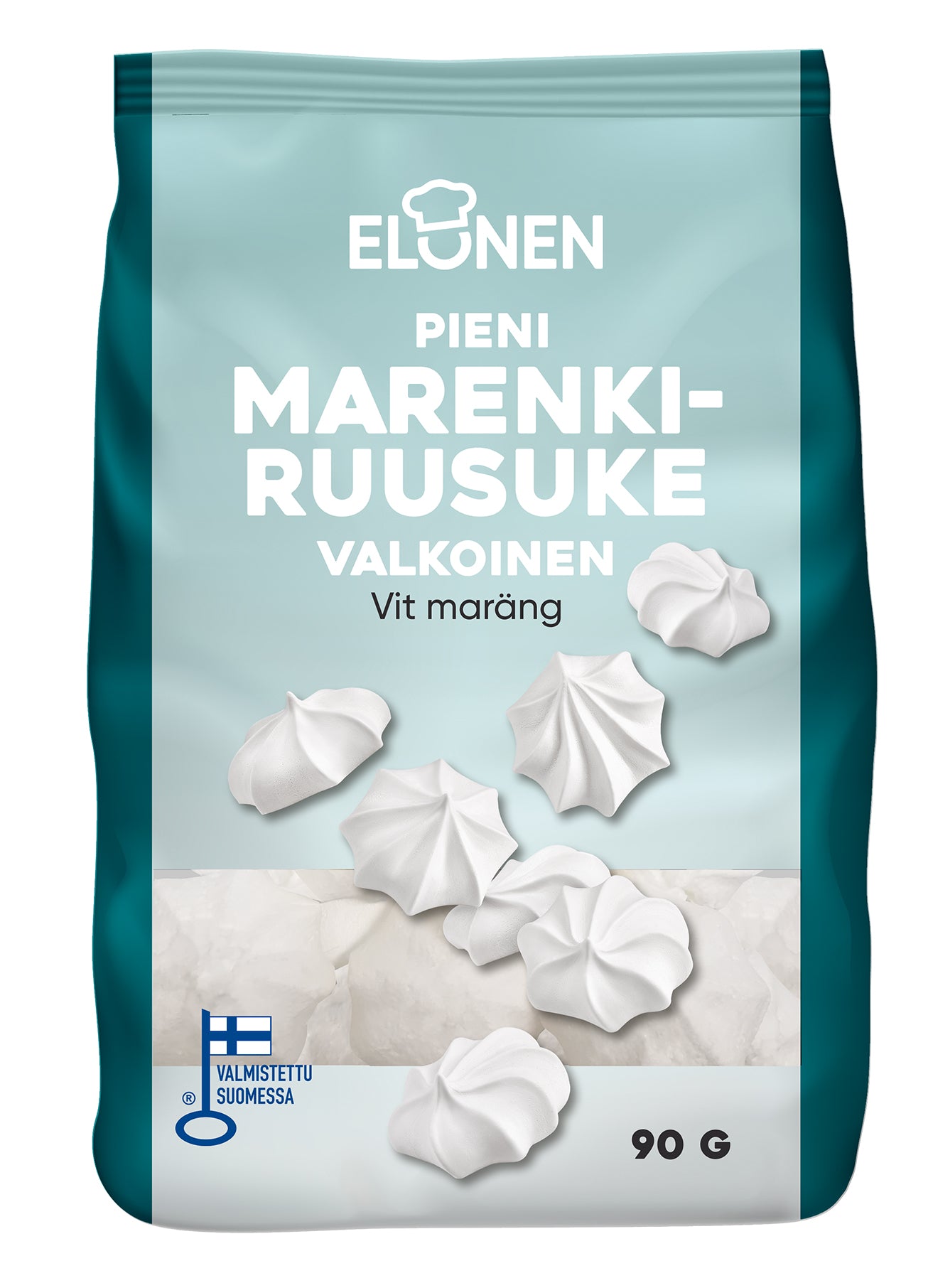 Elonen pieni marenkiruusuke valkoinen 90g
