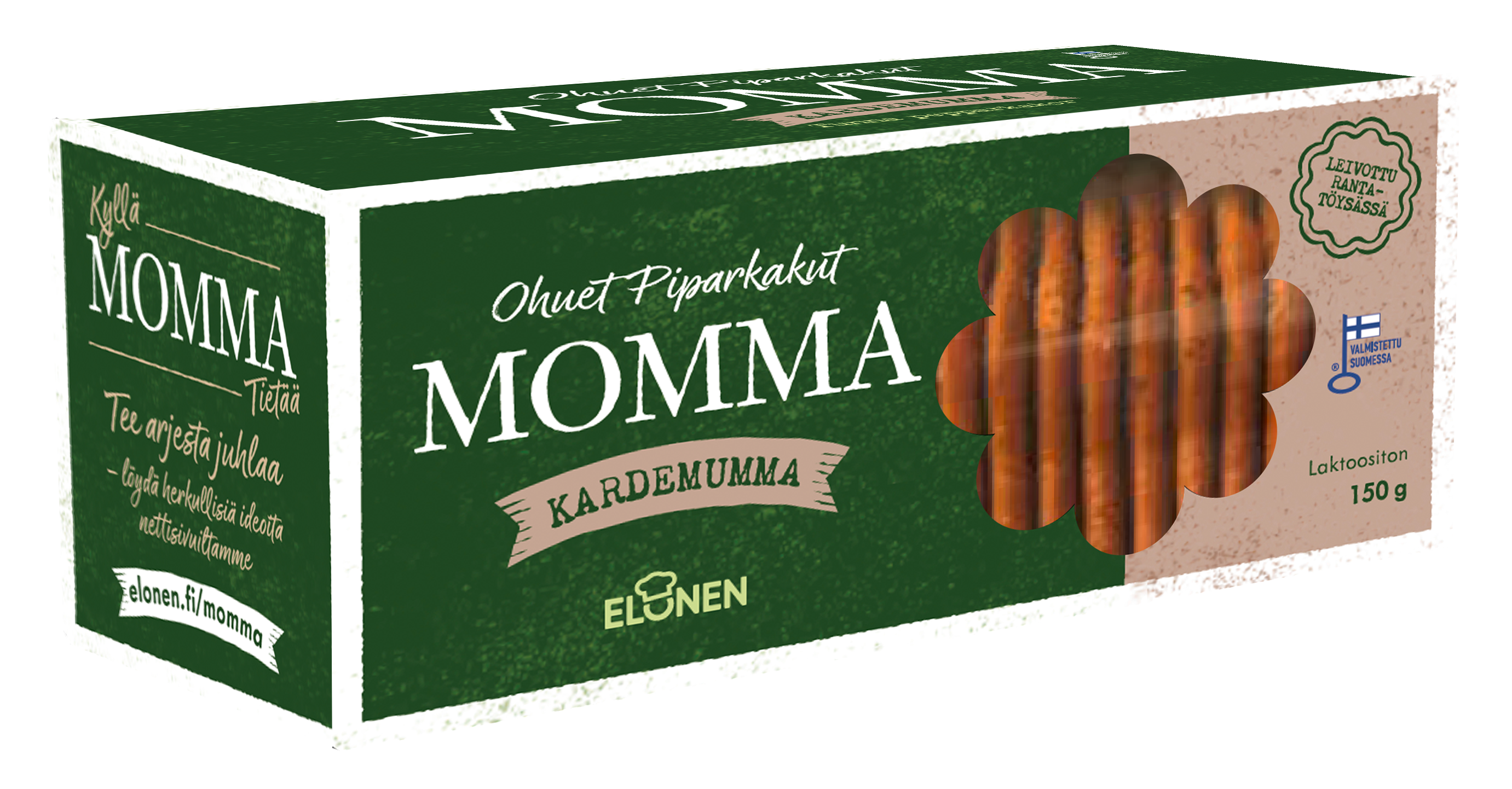 Momma ohuet piparkakut kardemumma 150g