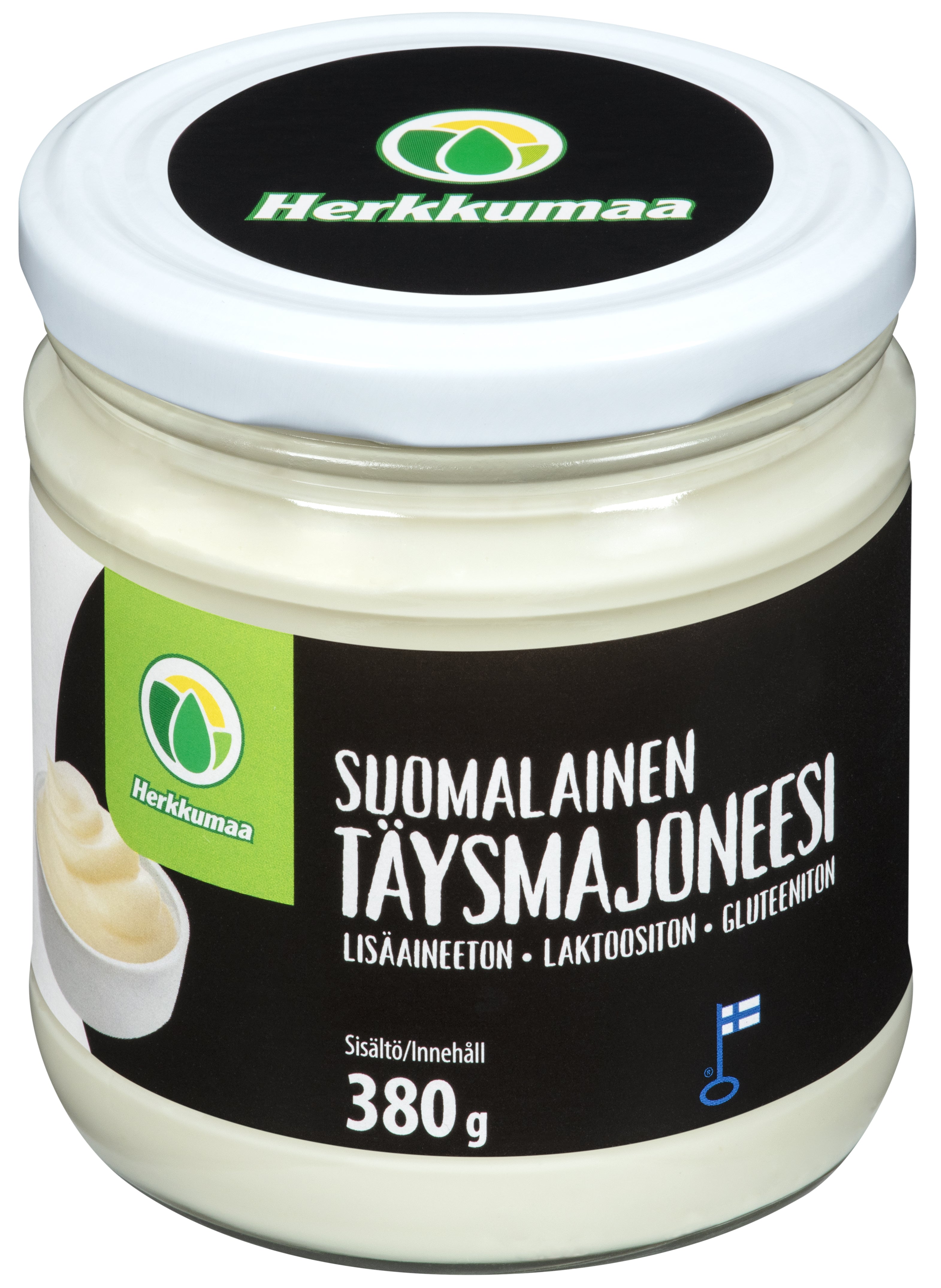 Herkkumaa Suomalainen täysmajoneesi 380g