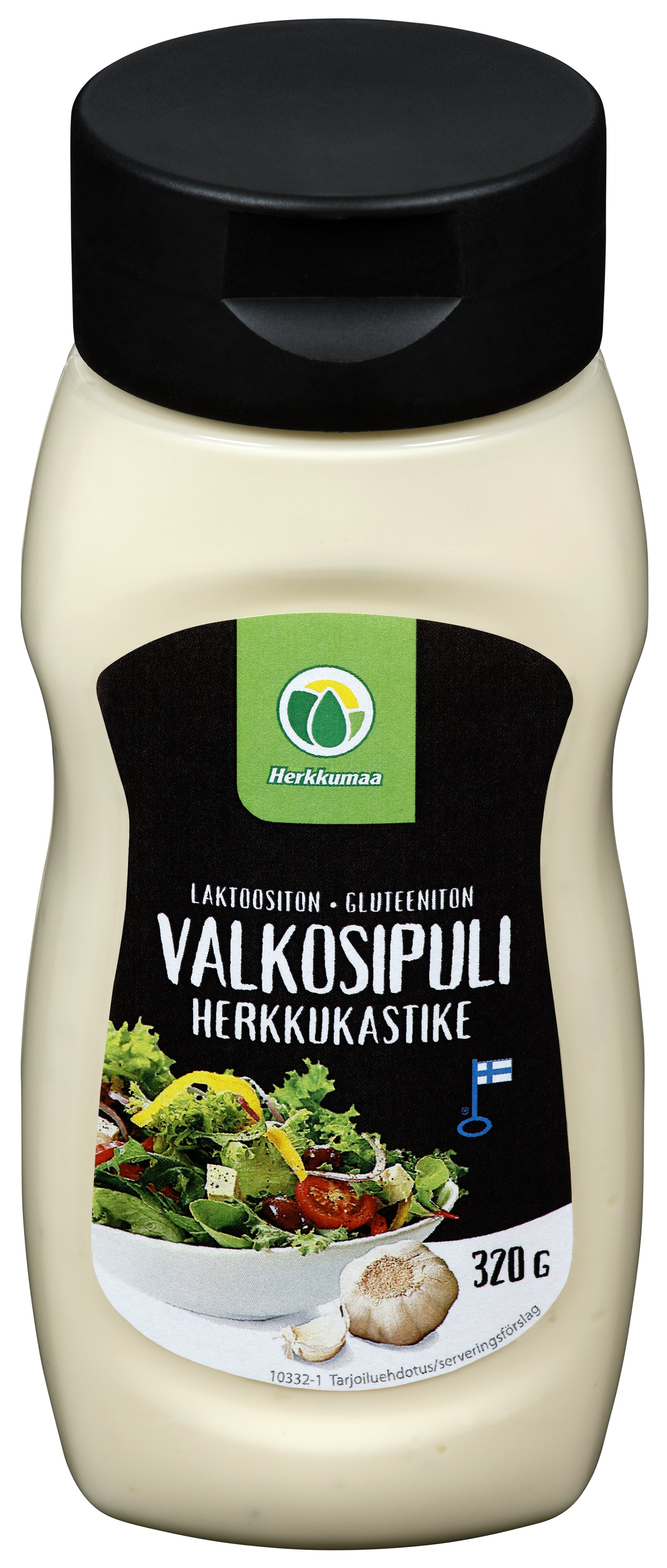 Herkkumaa Valkosipulikastike 320g