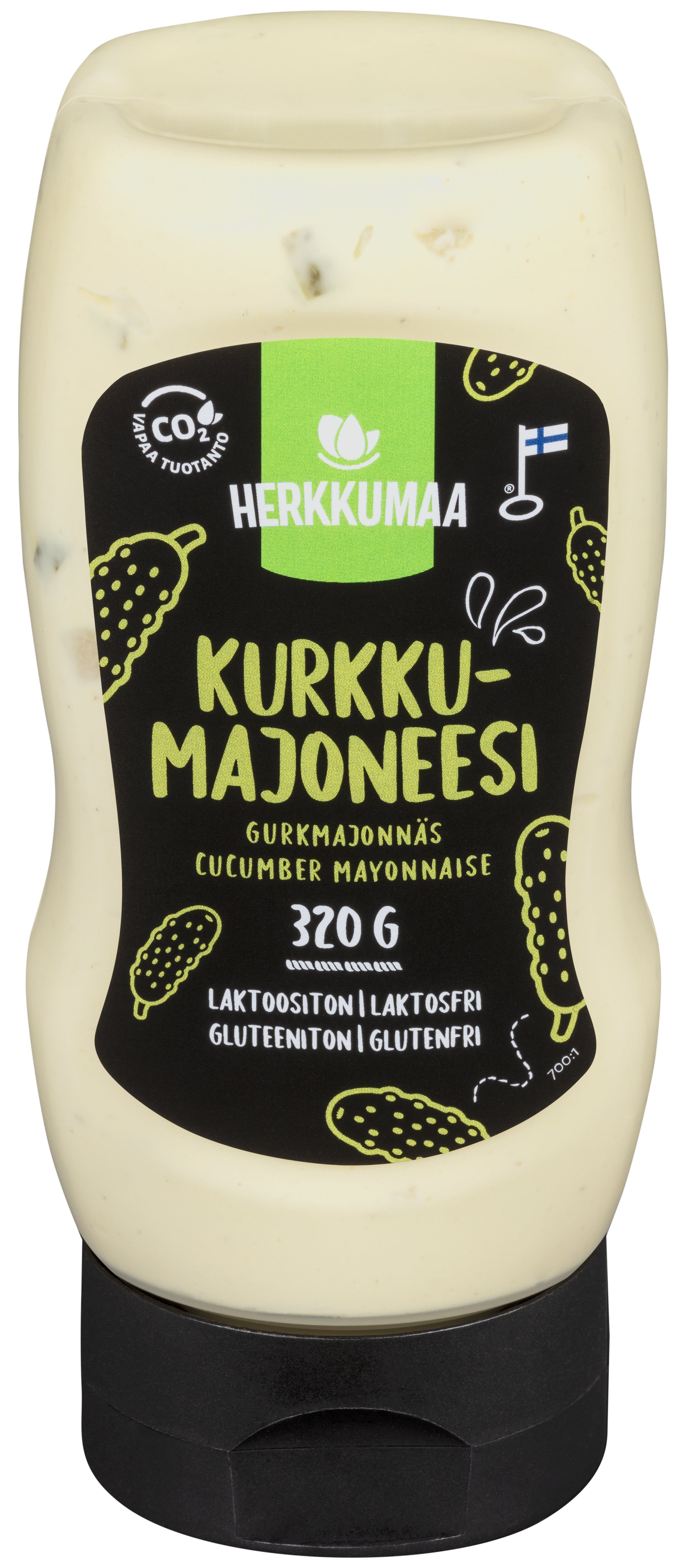 Herkkumaa Kurkkumajoneesi 320g
