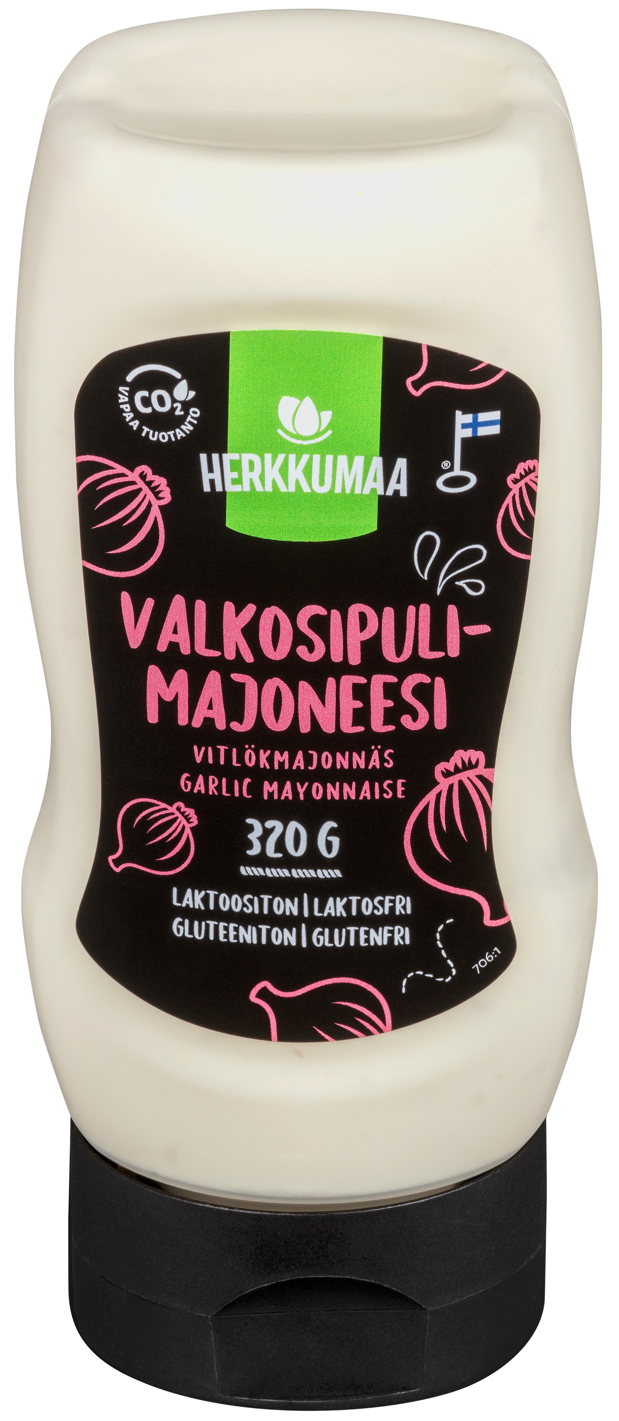 Herkkumaa Valkosipulimajoneesi 320g