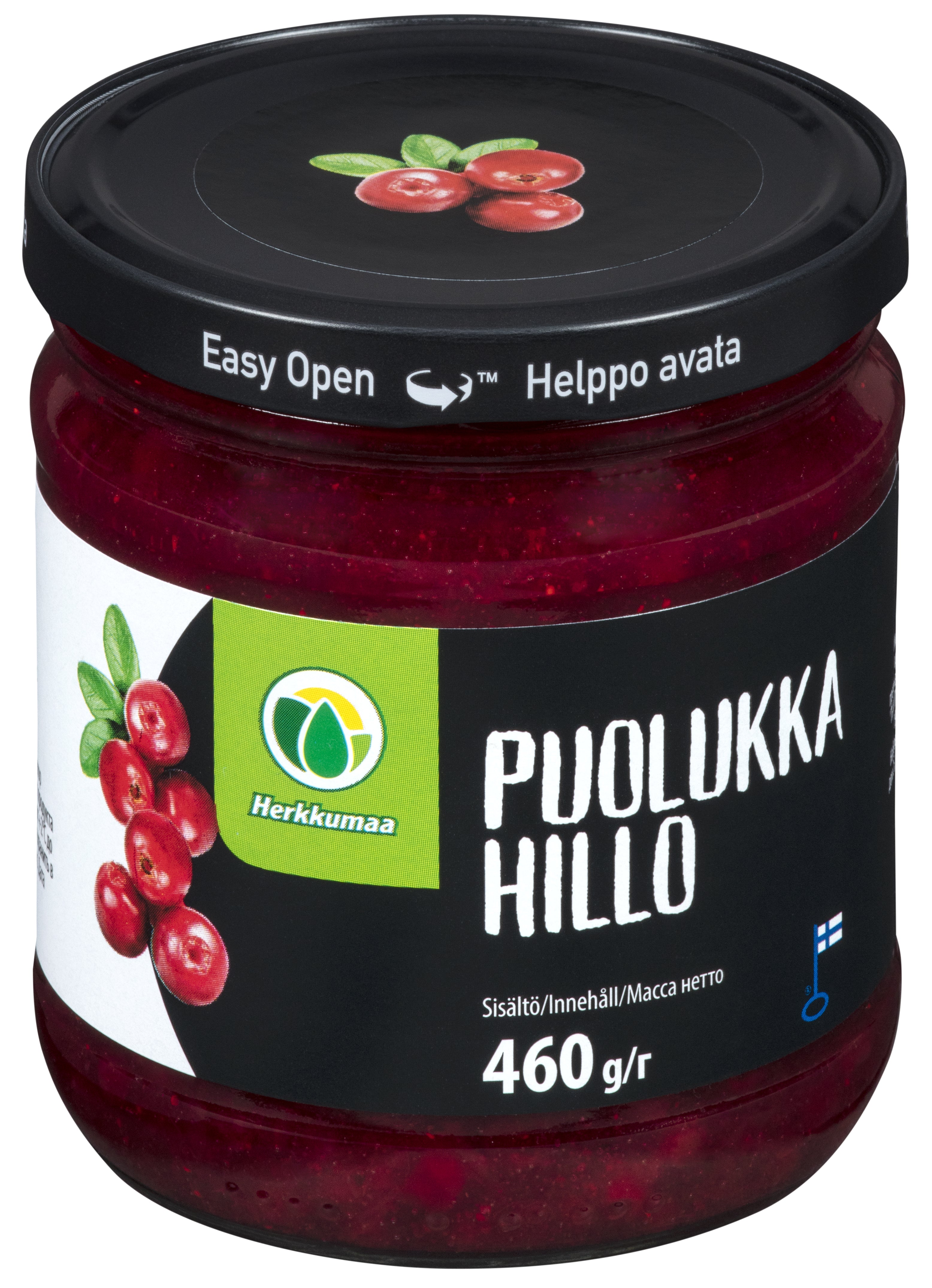 Herkkumaa Puolukkahillo 460g