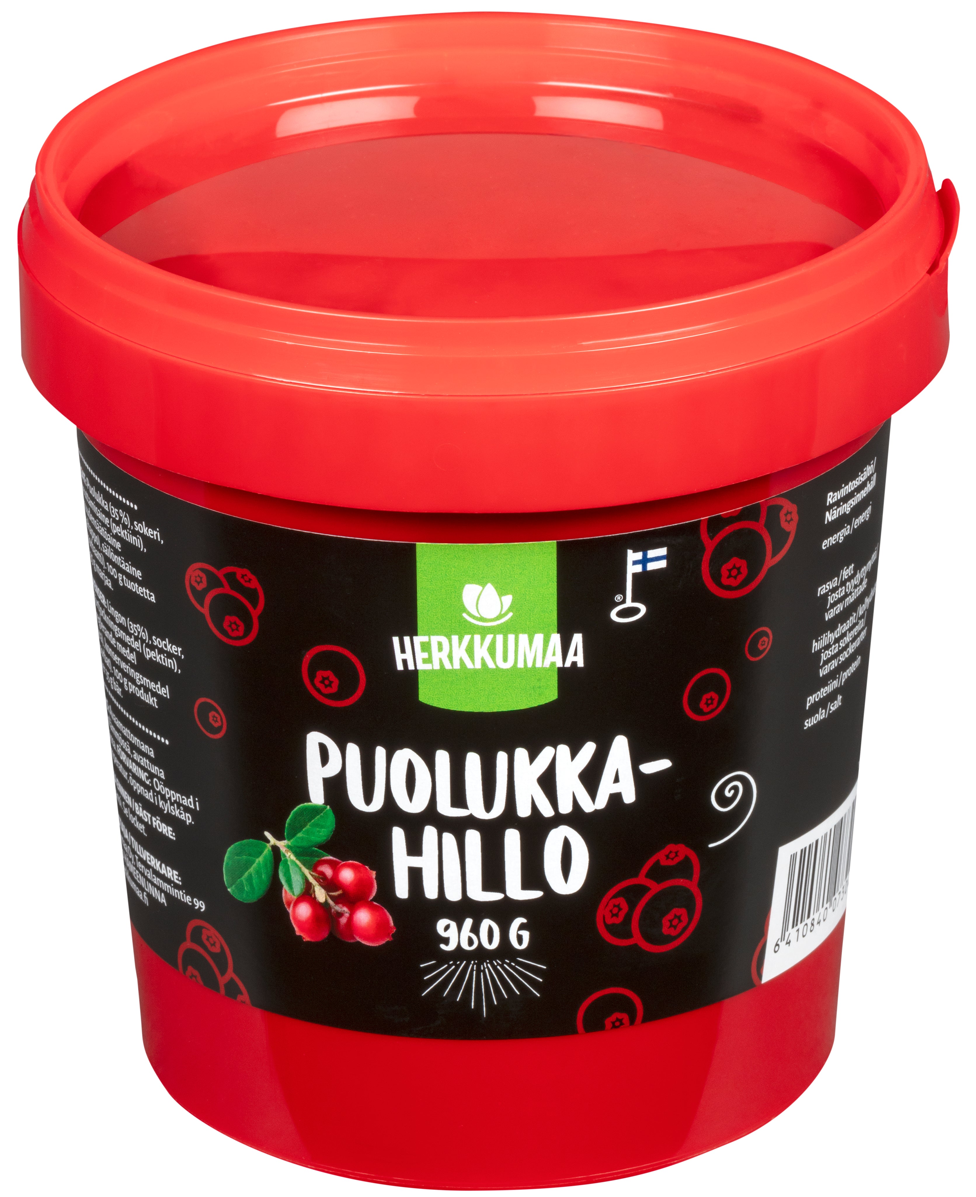 Herkkumaa Puolukkahillo 960 g