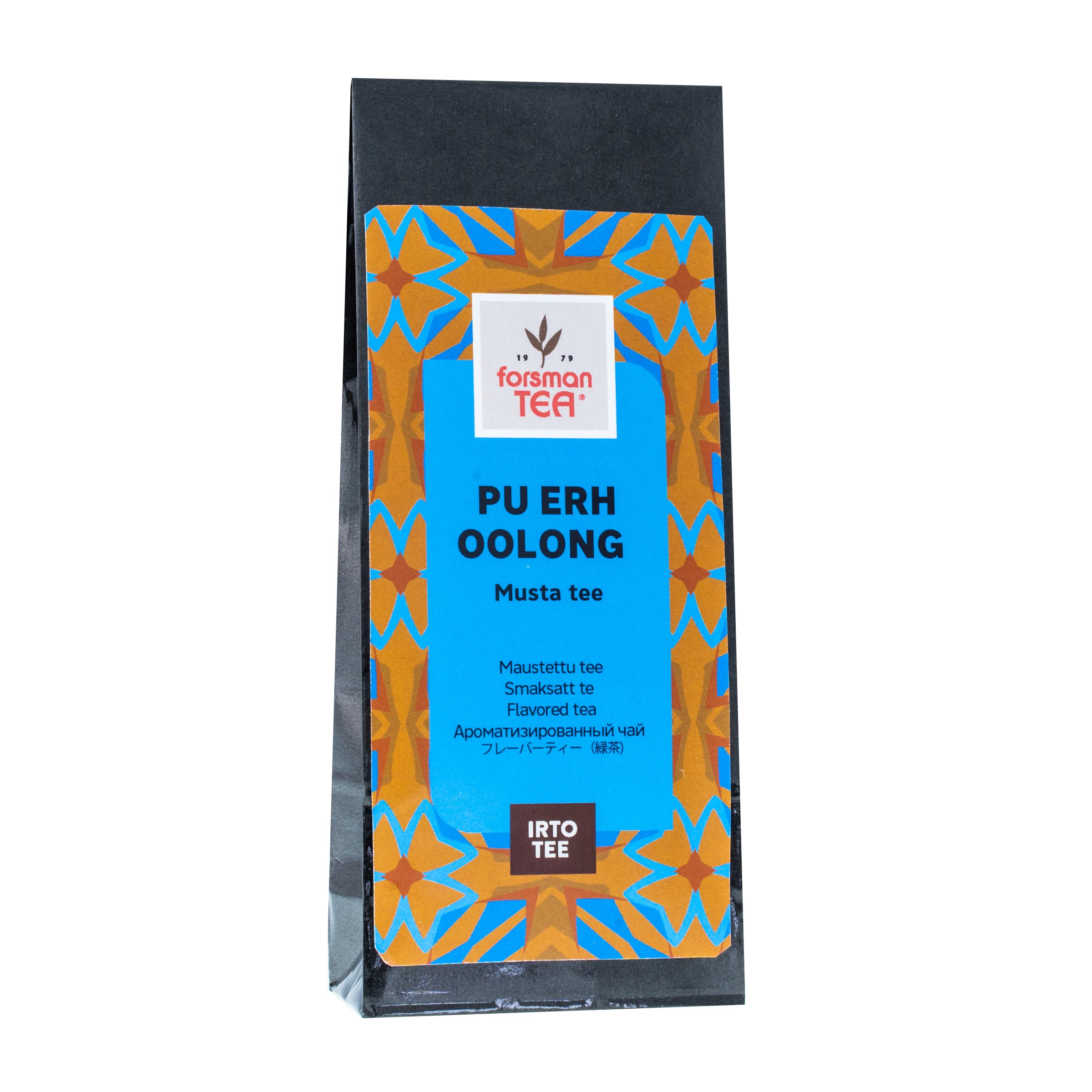 Forsman tea Pu-Ehr Oolong musta maustettu tee 60 g