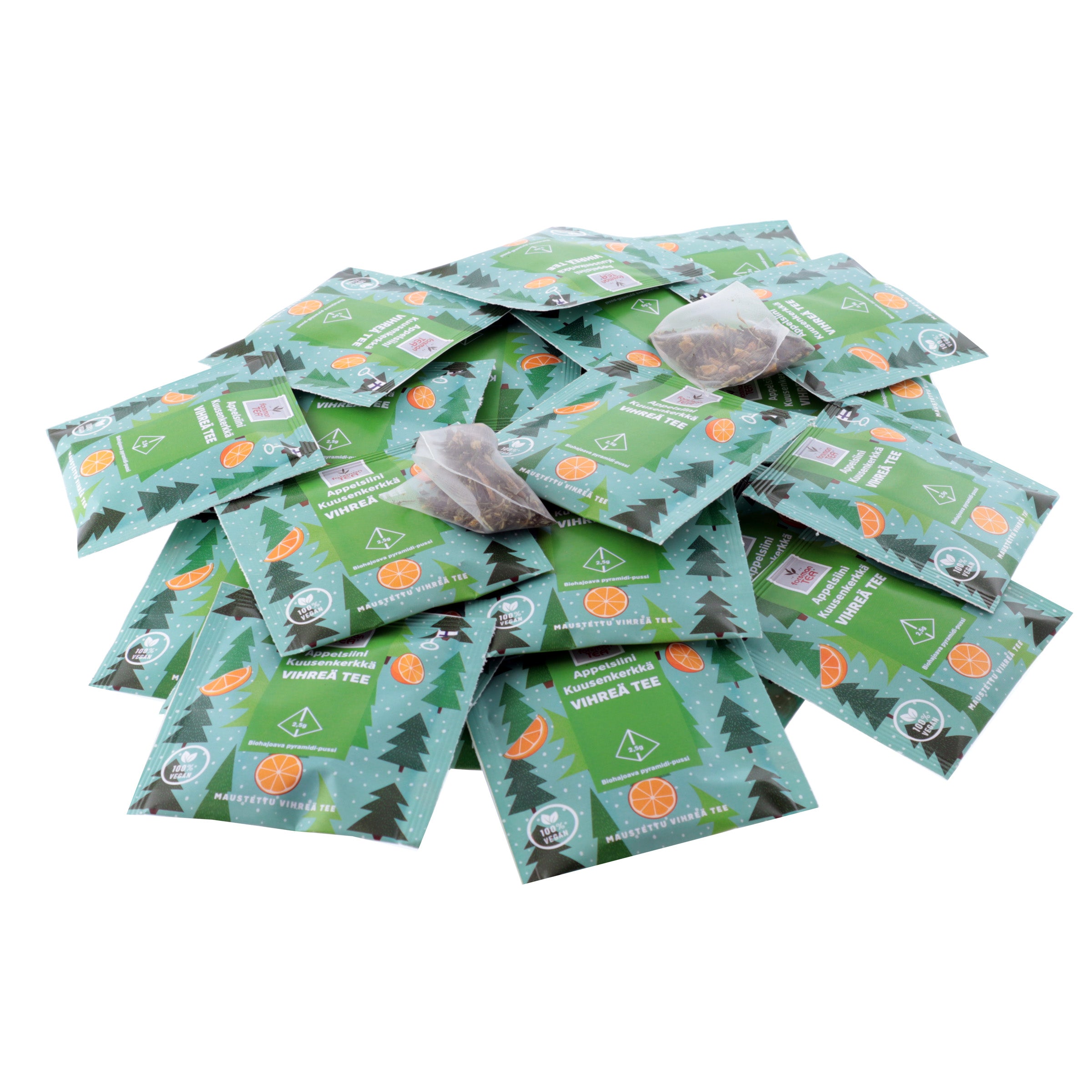 Forsman tea Envelope Appelsiini Kuusenkerkkä 50 ps x 2,5 g