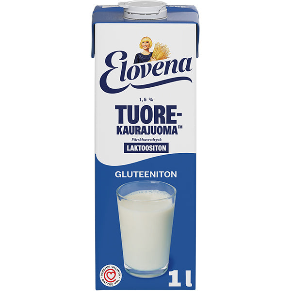 Elovena 1l tuorekaurajuoma ESL