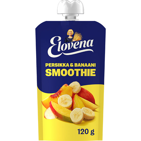 Elovena 120g persikka & banaani smoothie