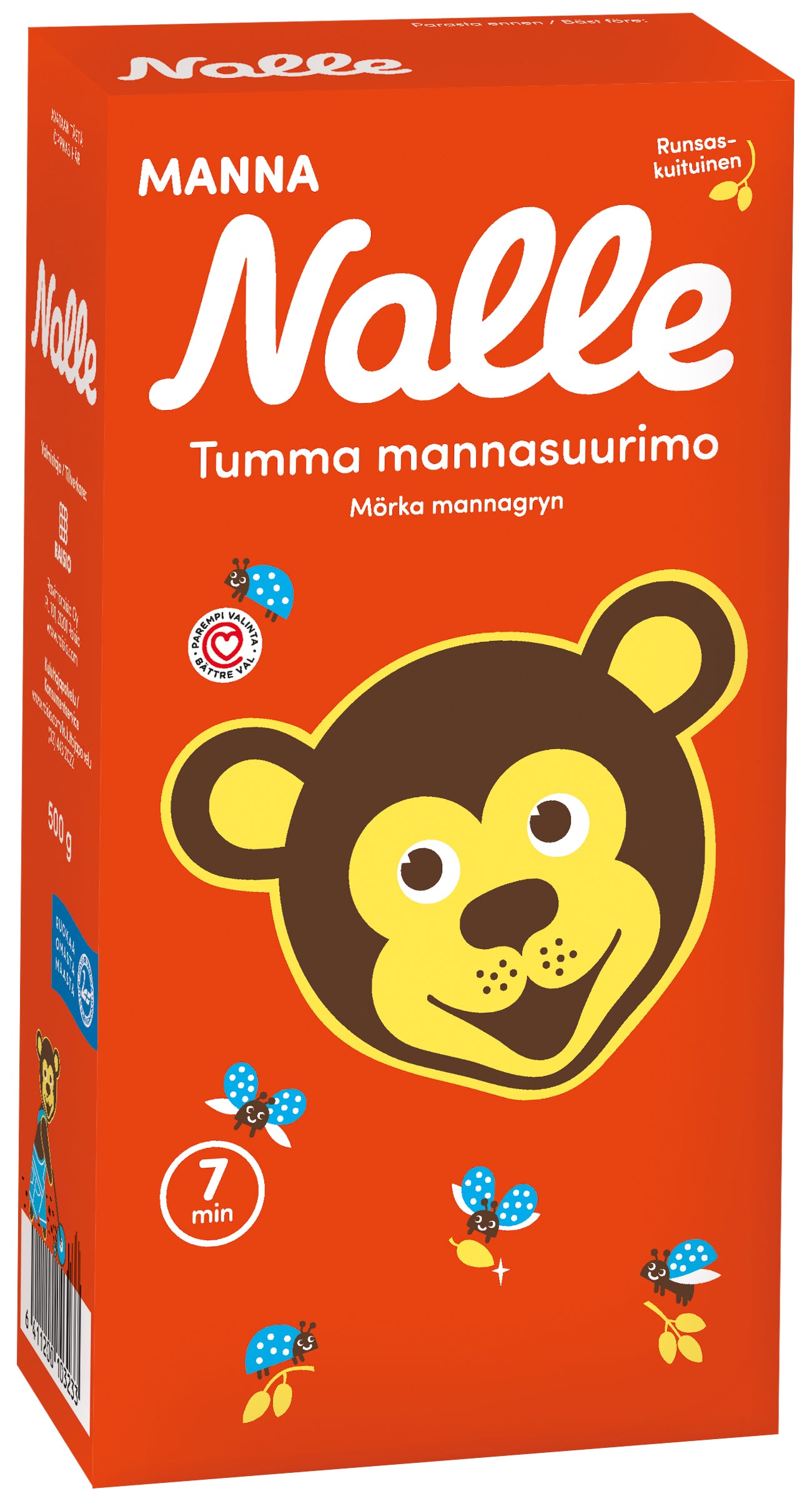 Nalle 500g de tumma mannasuurimo