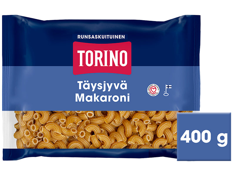 Torino 400g täysjyvämakaroni