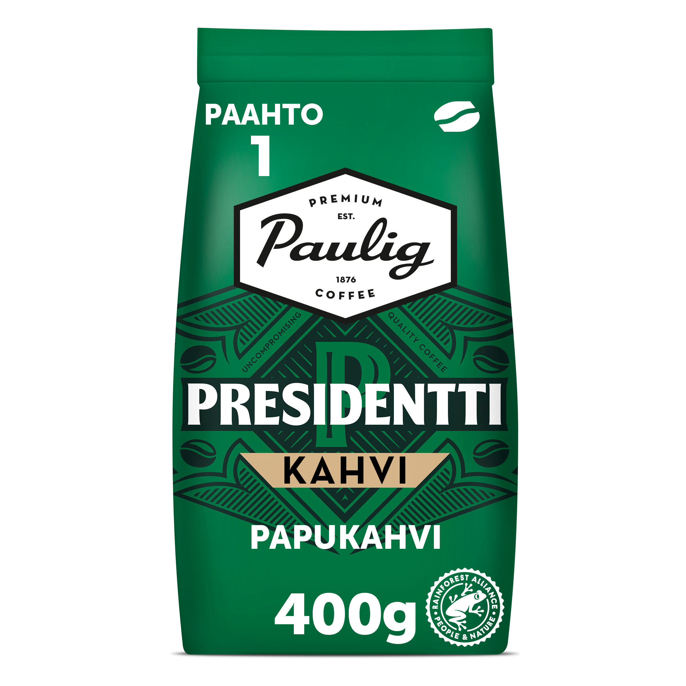 Paulig Presidentti kahvi kahvipapu 450g