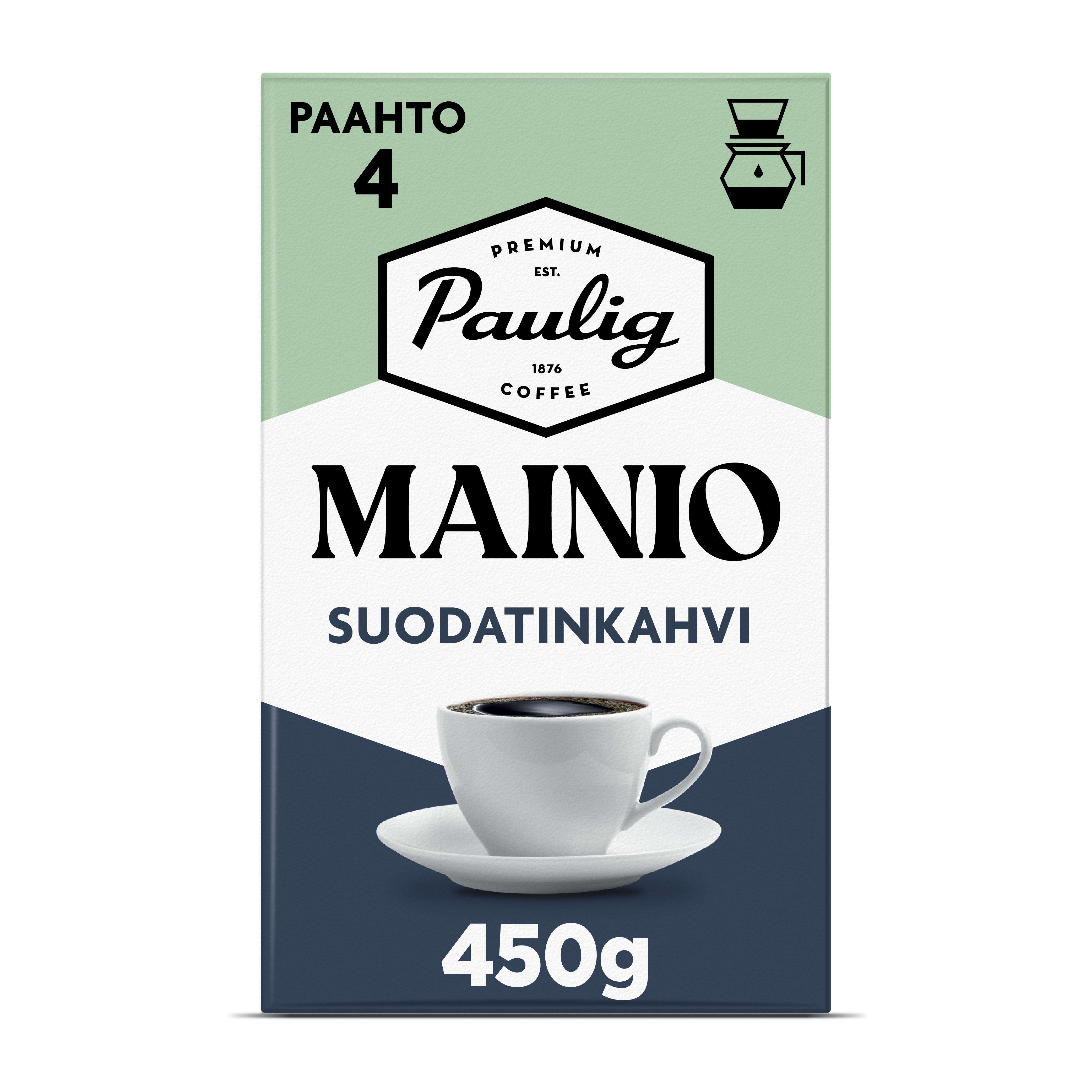 Paulig Mainio suodatinjauhettu kahvi 450g