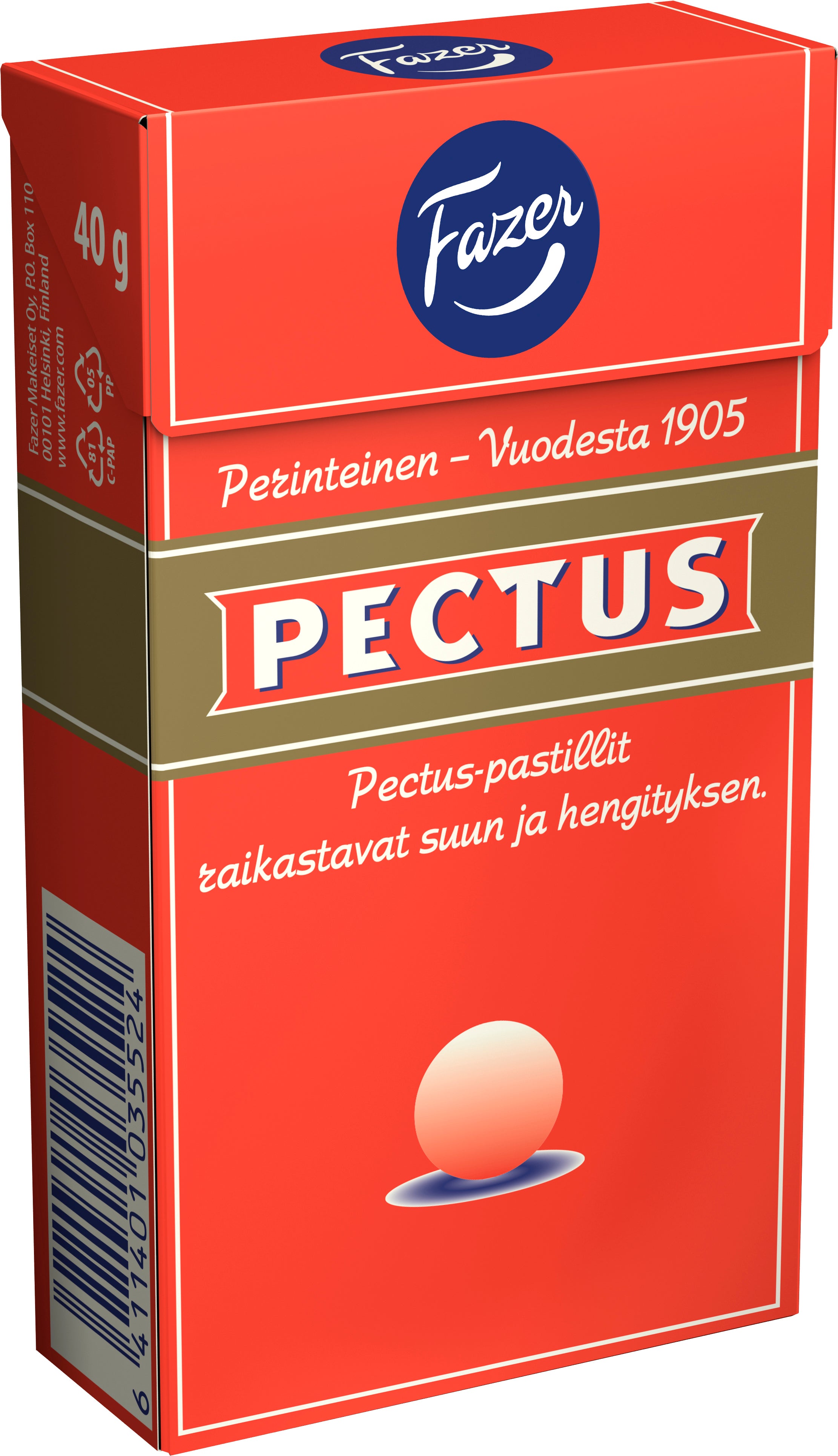 Fazer Pectus pastilleja 40g