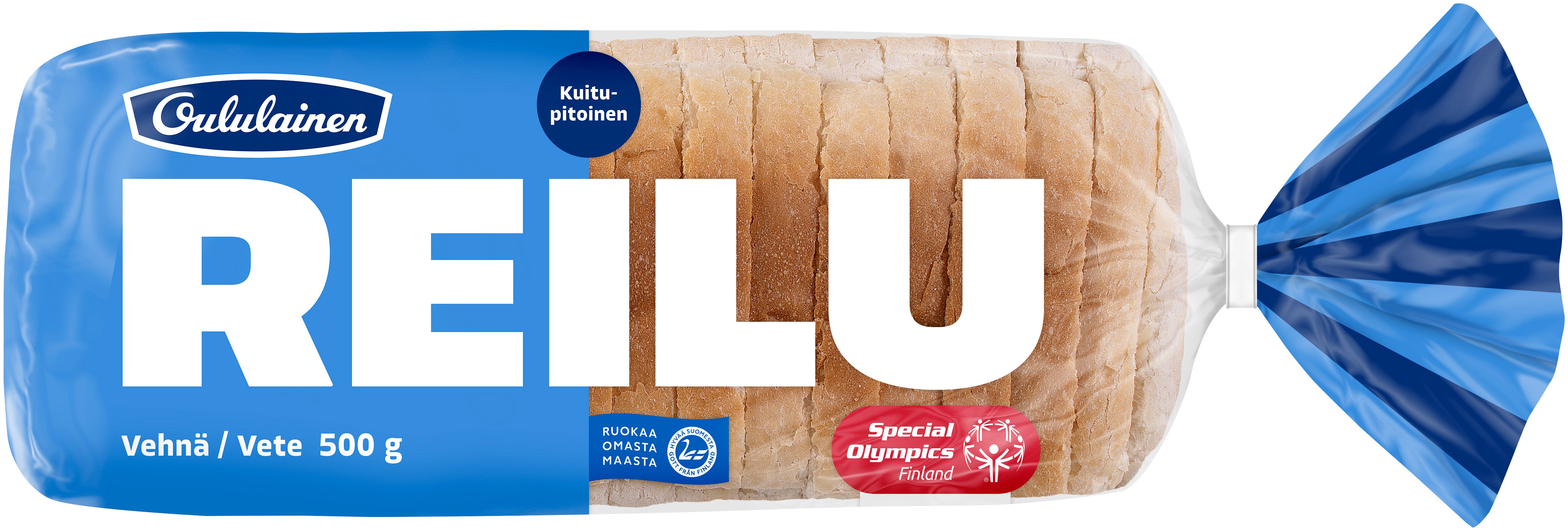 Oululainen Reilu Vehnä 500g, vehnäleipä