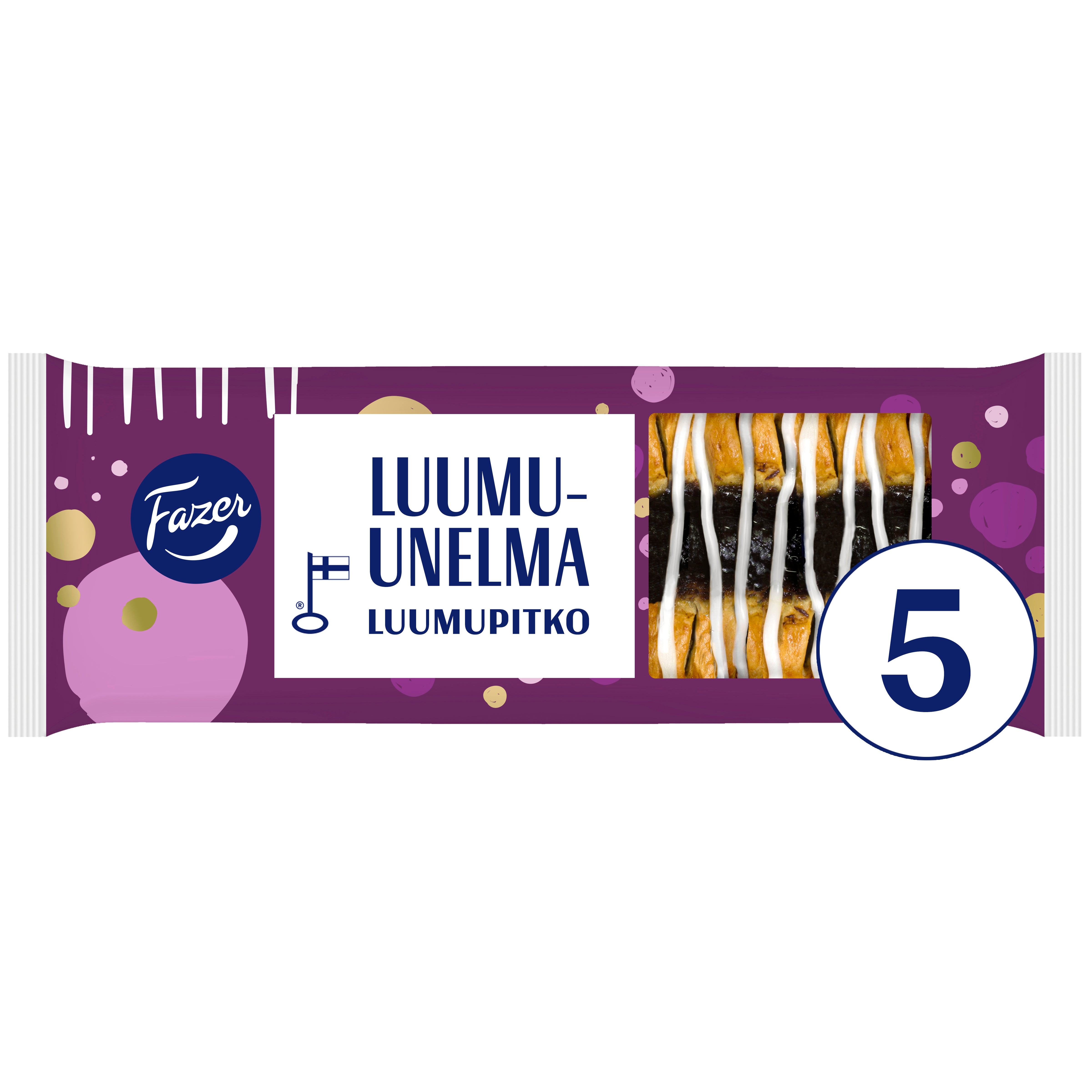 Fazer Luumu-unelma Luumupitko 280g, täytepitko