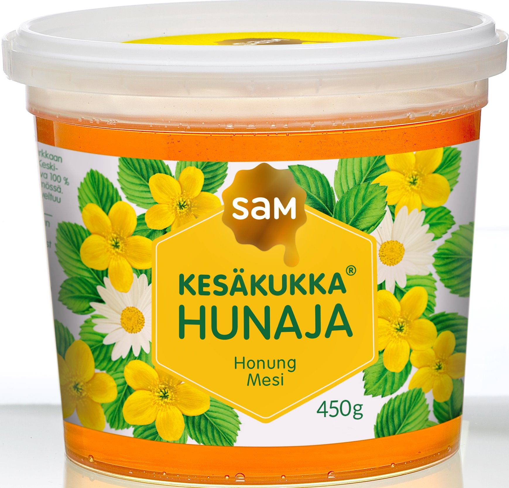 Hunajainen SAM Kesäkukka Hunaja 450g