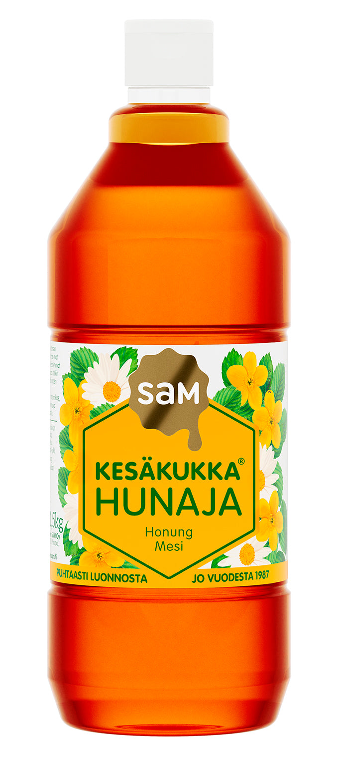 Hunajainen SAM Kesäkukka Hunaja 1,5Kg