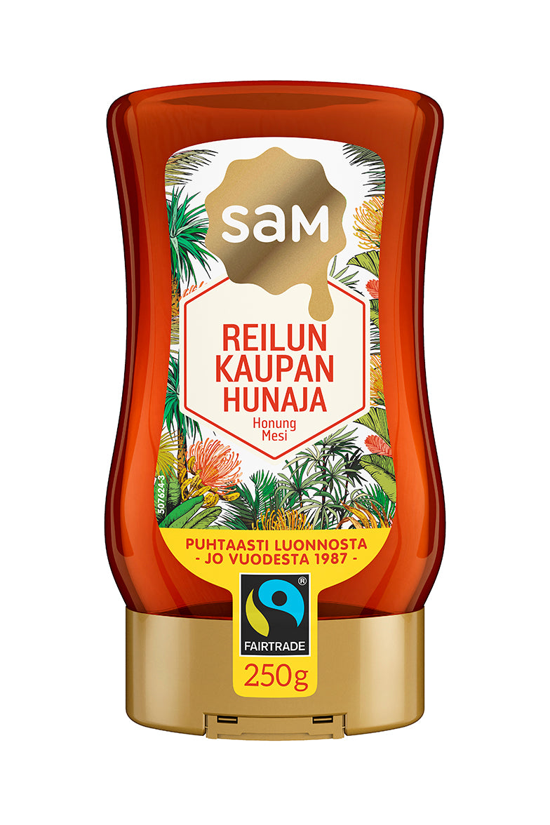 Hunajainen SAM Reilun Kaupan Hunaja 250g