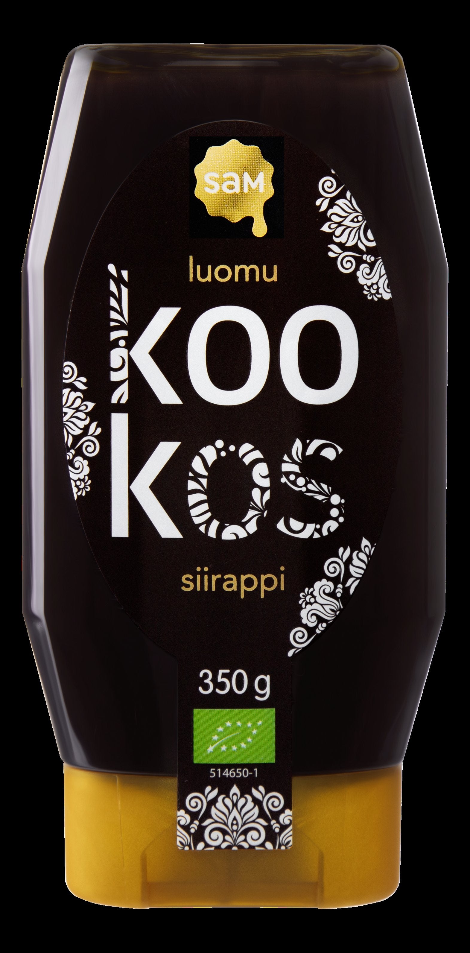 Hunajainen SAM Luomu Kookossiirappi 350g