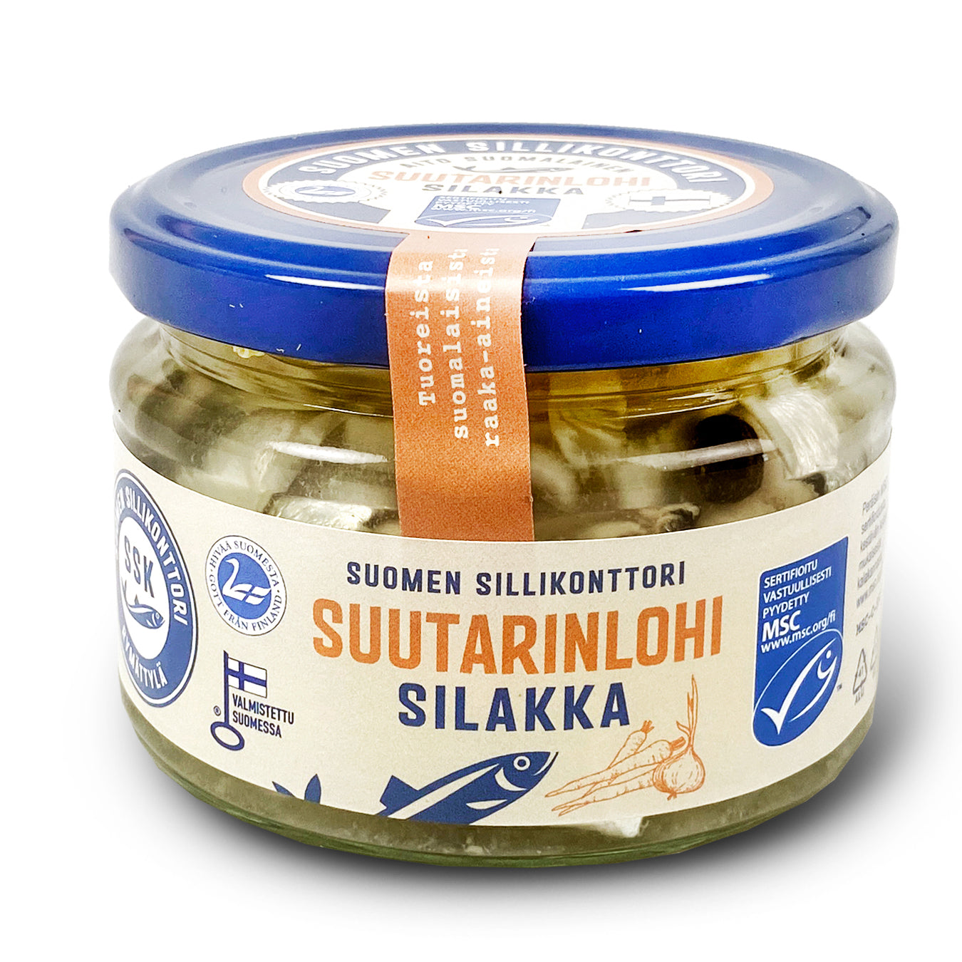 Suomen Sillikonttori Suutarinlohi silakkarulla 280g MSC