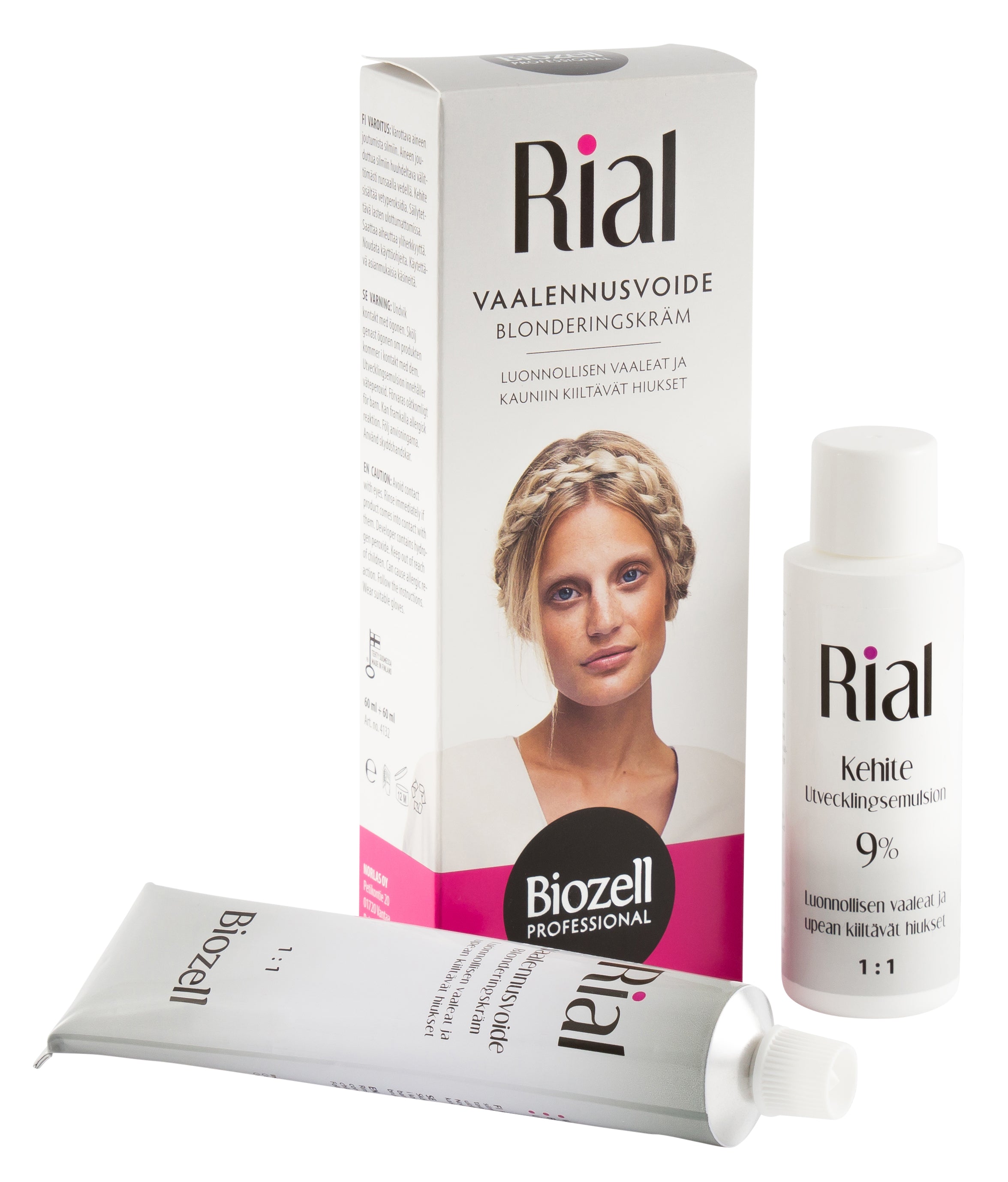 Biozell vaalennusvoide 60ml Rial
