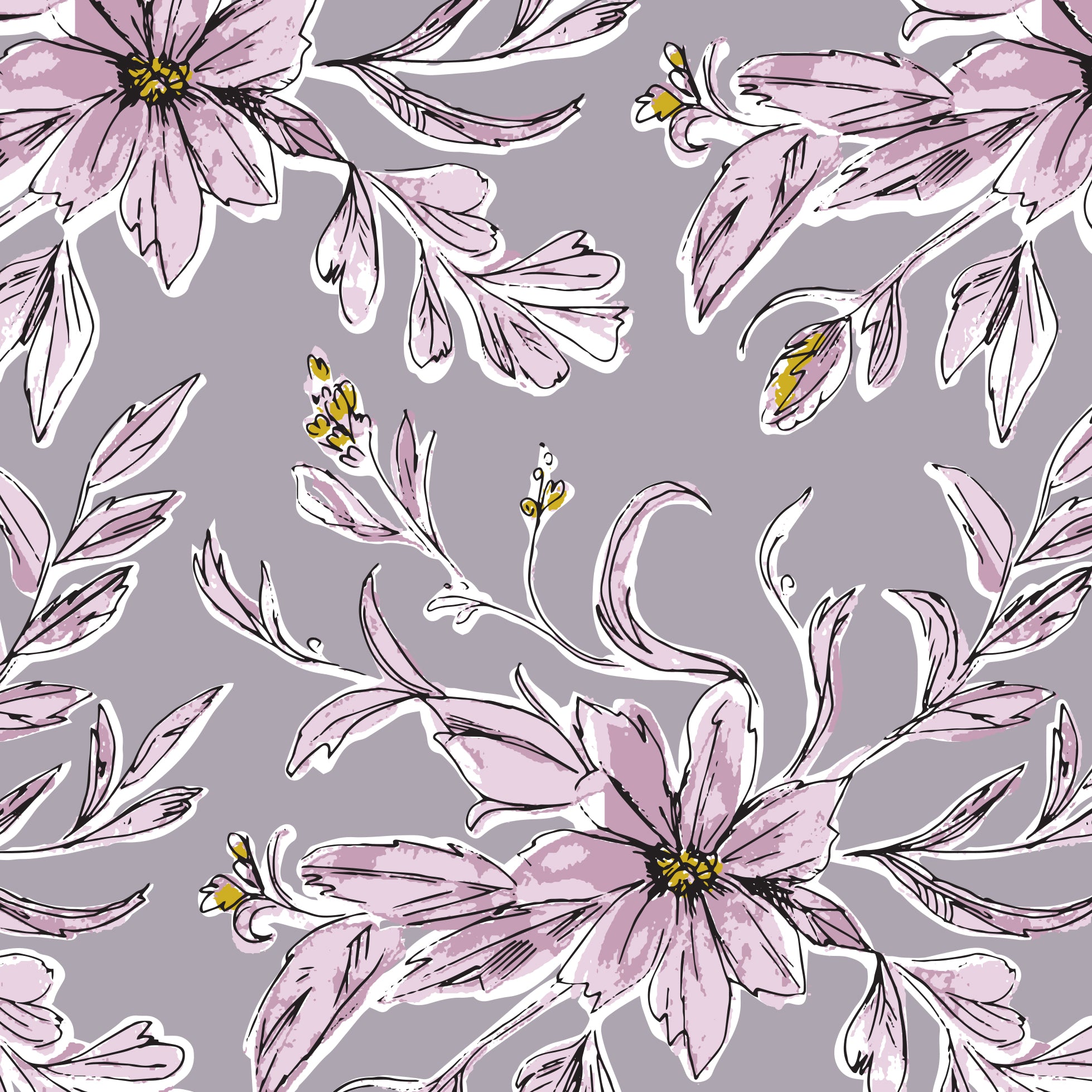 Havi´s tissu lautasliina IndigoGarden harmaa 33cm 20kpl